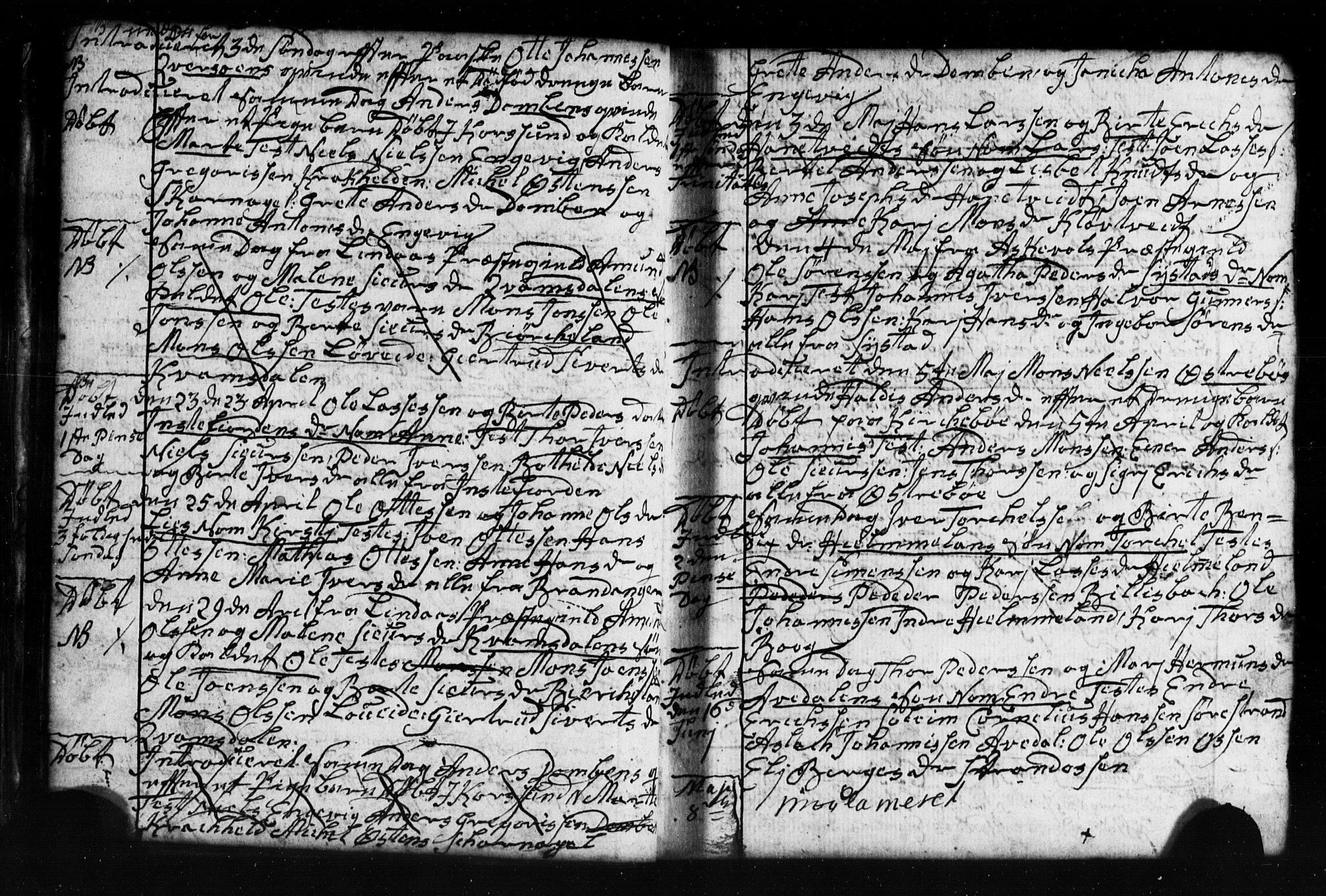 Gulen sokneprestembete, AV/SAB-A-80201/H/Hab: Parish register (copy) no. A 2, 1791-1814