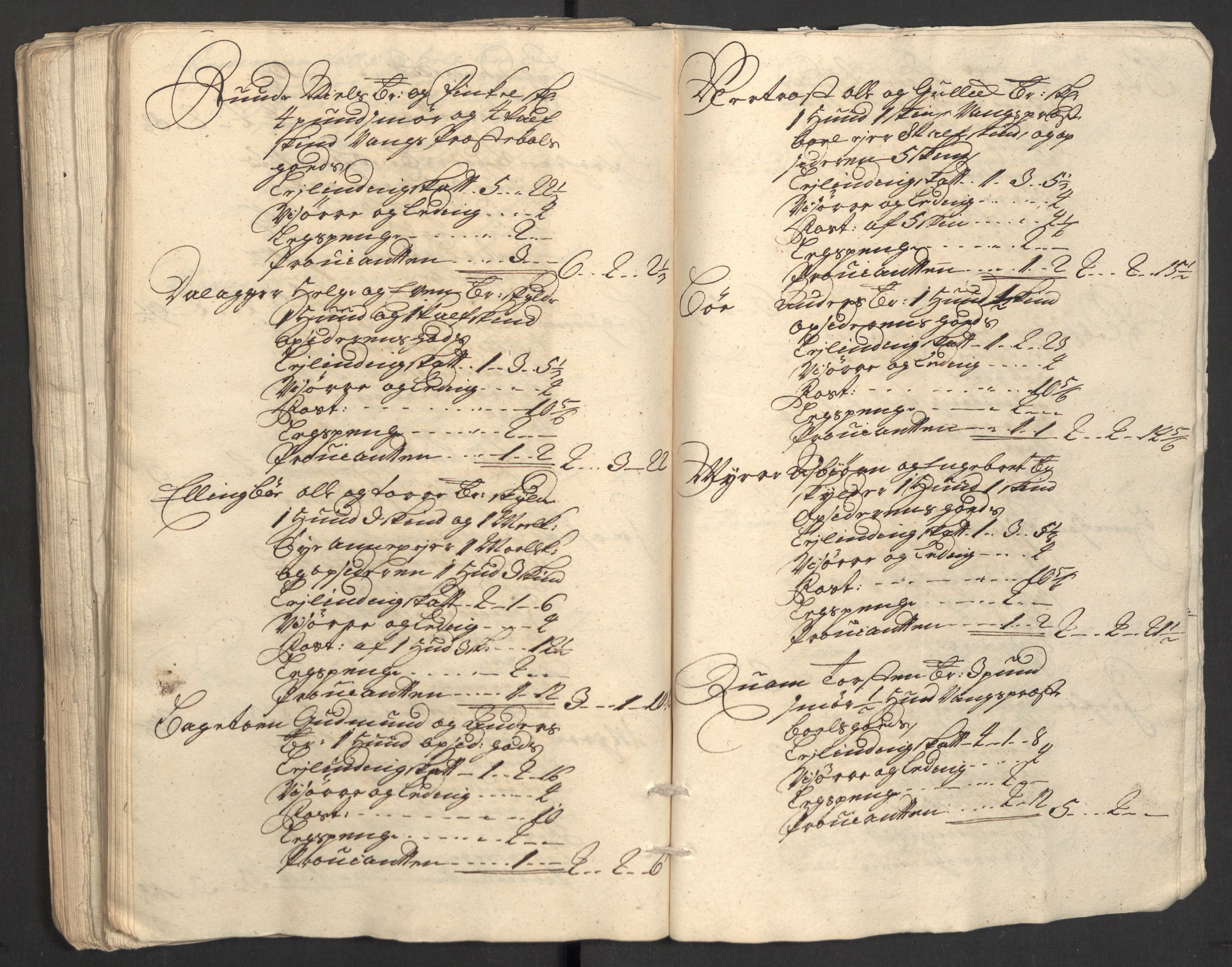 Rentekammeret inntil 1814, Reviderte regnskaper, Fogderegnskap, AV/RA-EA-4092/R18/L1308: Fogderegnskap Hadeland, Toten og Valdres, 1711, p. 203