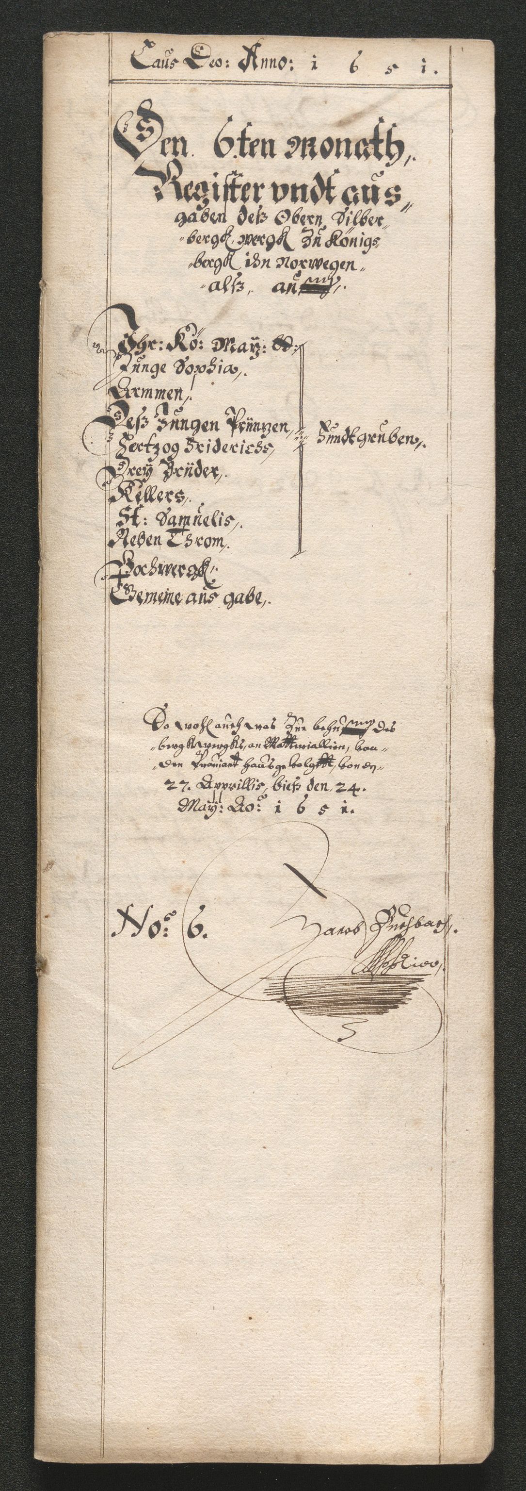 Kongsberg Sølvverk 1623-1816, SAKO/EA-3135/001/D/Dc/Dcd/L0034: Utgiftsregnskap for gruver m.m. , 1651-1659, p. 69
