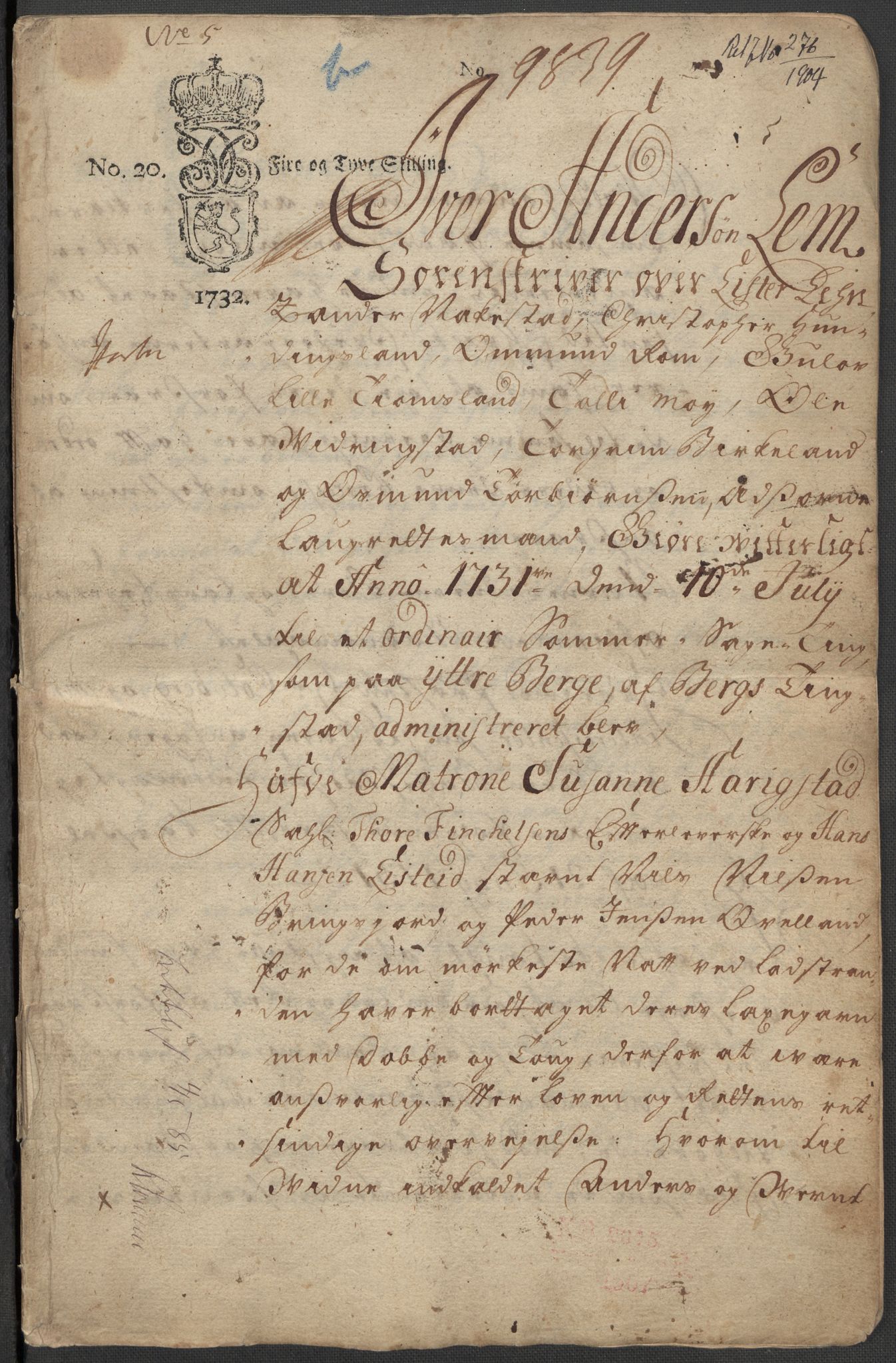 Riksarkivets diplomsamling, AV/RA-EA-5965/F15/L0035: Prestearkiv - Vest-Agder, Sogn og Fjordane og Sør-Trøndelag, 1578-1787, p. 129