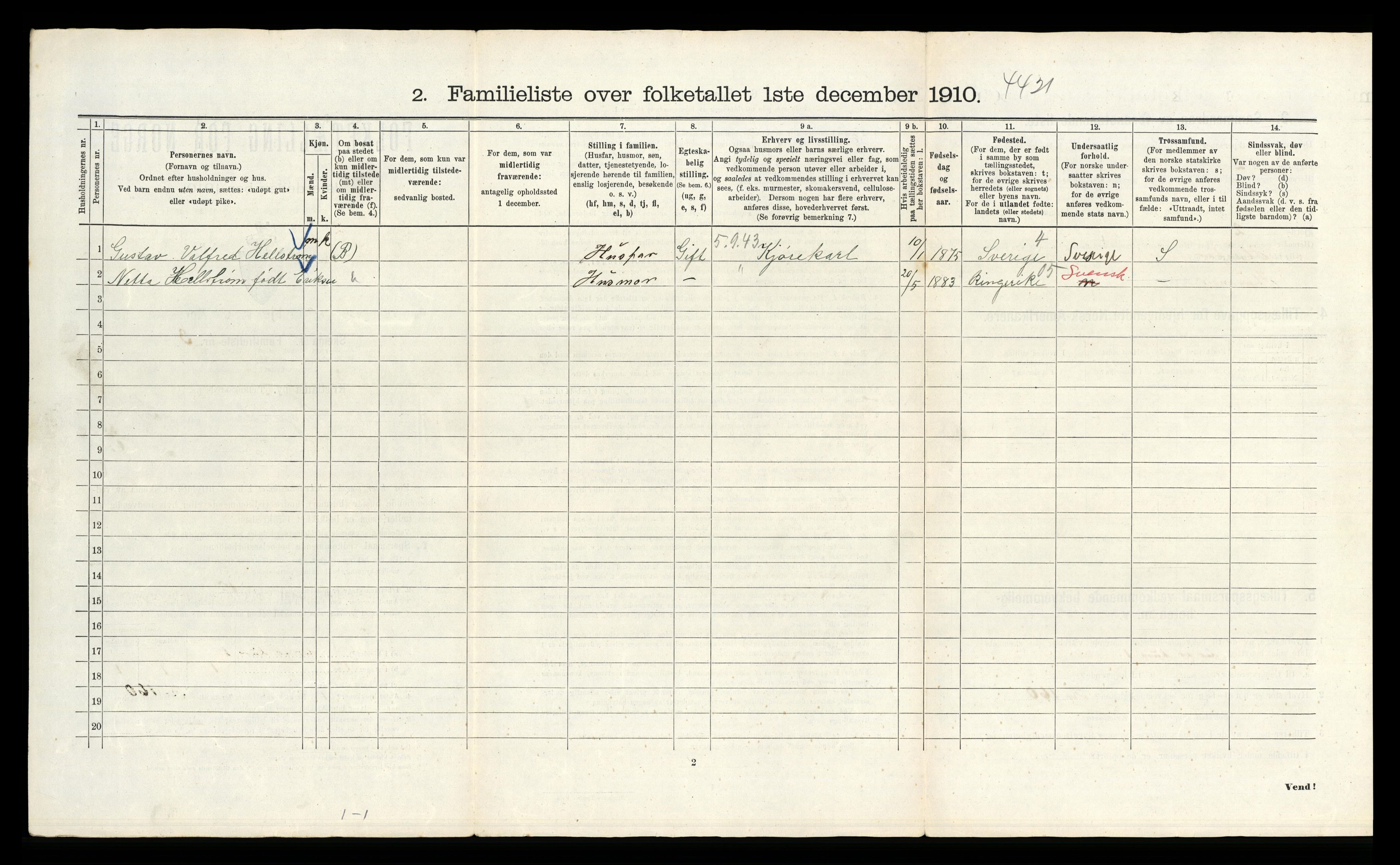 RA, 1910 census for Kristiania, 1910, p. 90864