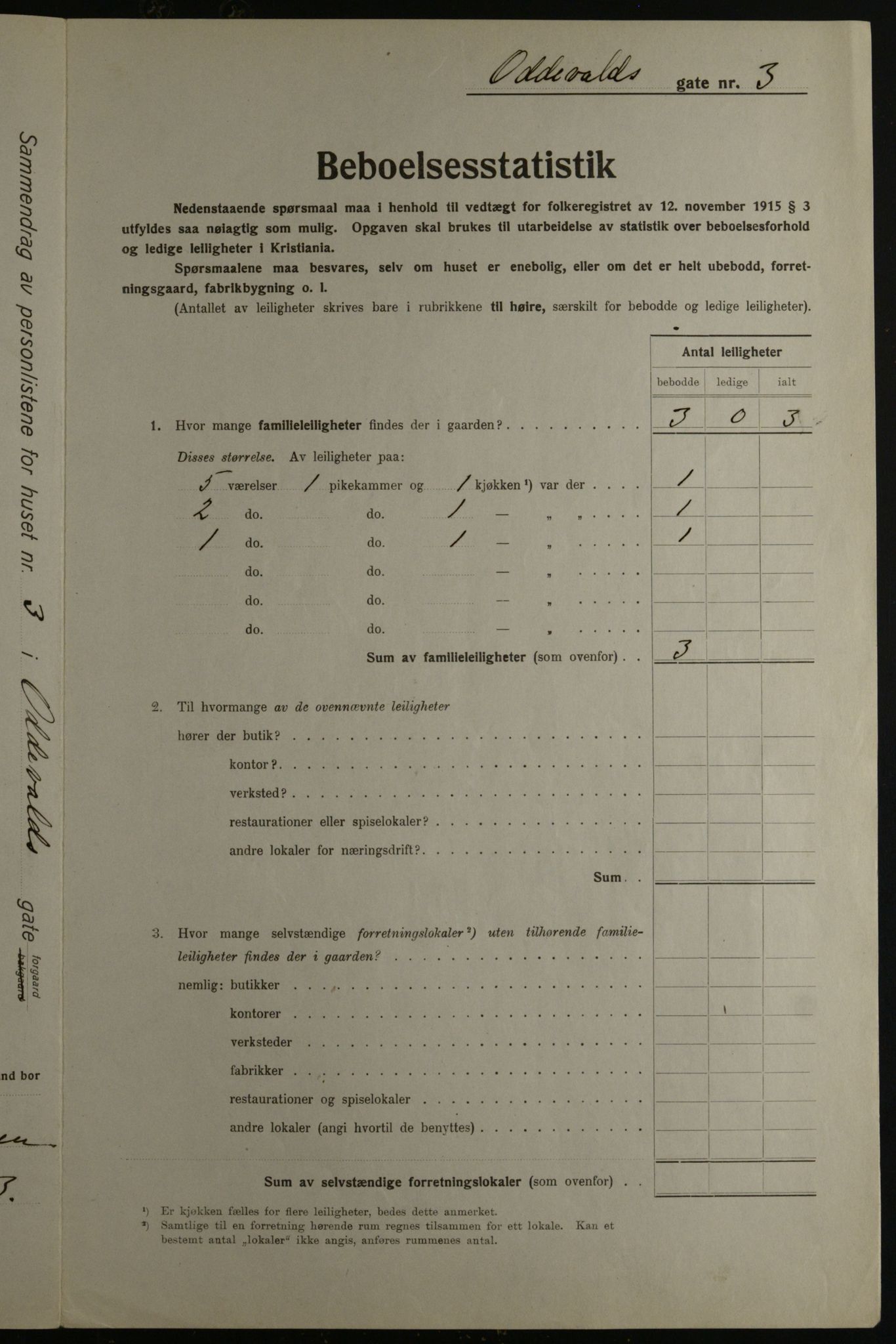 OBA, Municipal Census 1923 for Kristiania, 1923, p. 81735