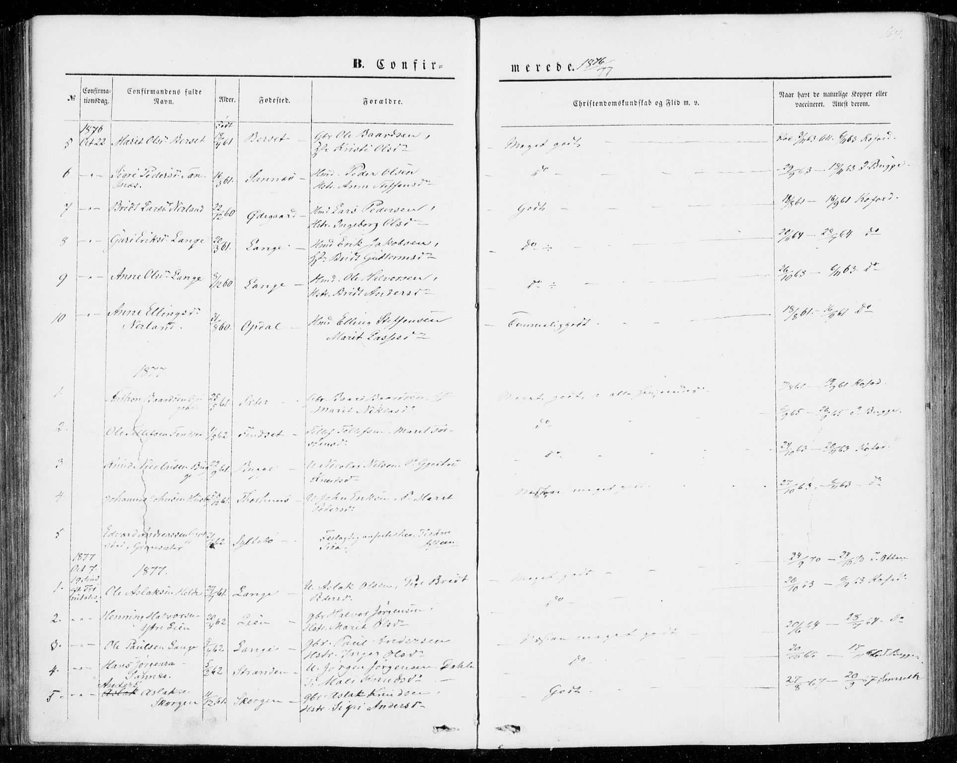 Ministerialprotokoller, klokkerbøker og fødselsregistre - Møre og Romsdal, AV/SAT-A-1454/554/L0643: Parish register (official) no. 554A01, 1846-1879, p. 164