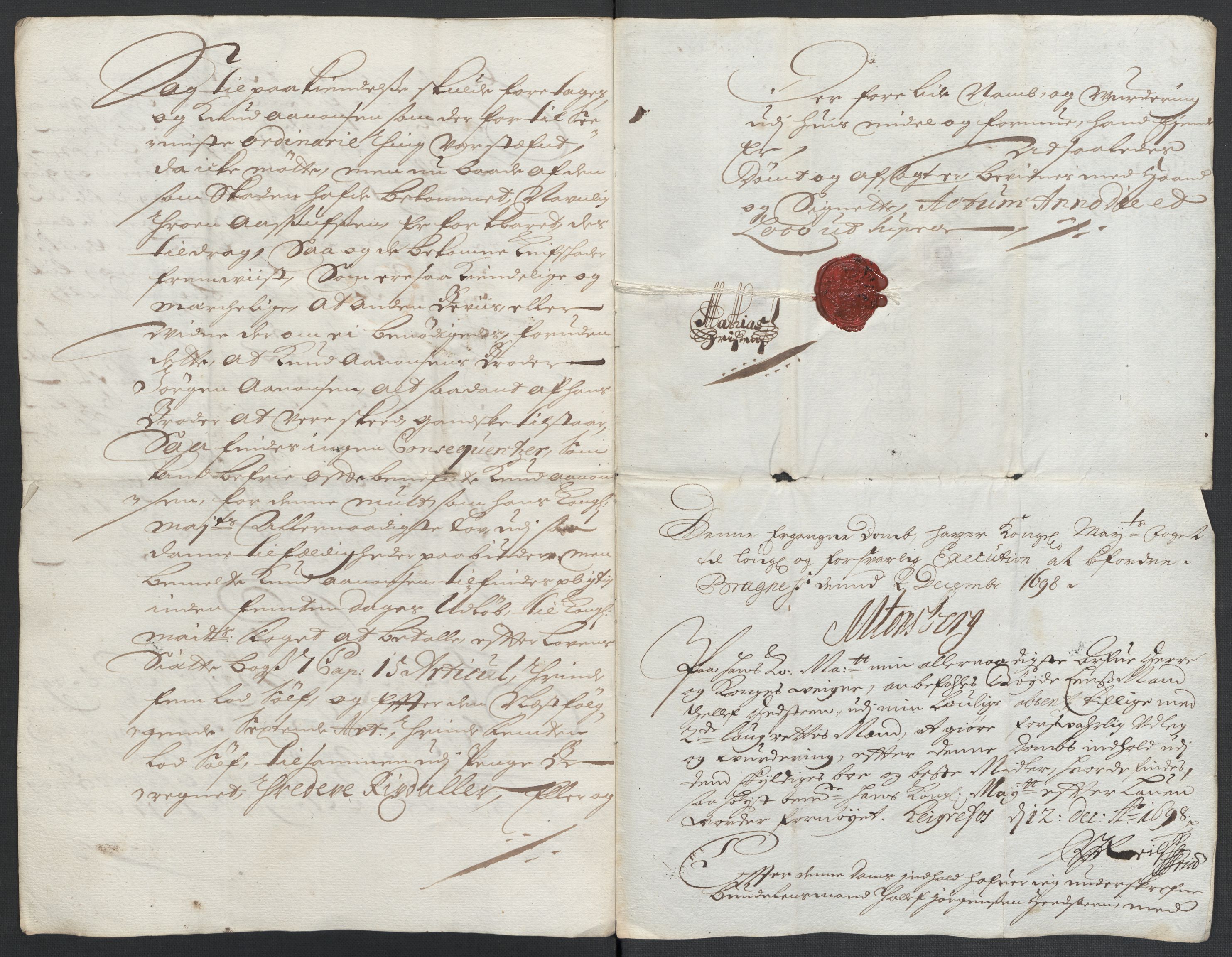 Rentekammeret inntil 1814, Reviderte regnskaper, Fogderegnskap, AV/RA-EA-4092/R40/L2445: Fogderegnskap Råbyggelag, 1697-1699, p. 133