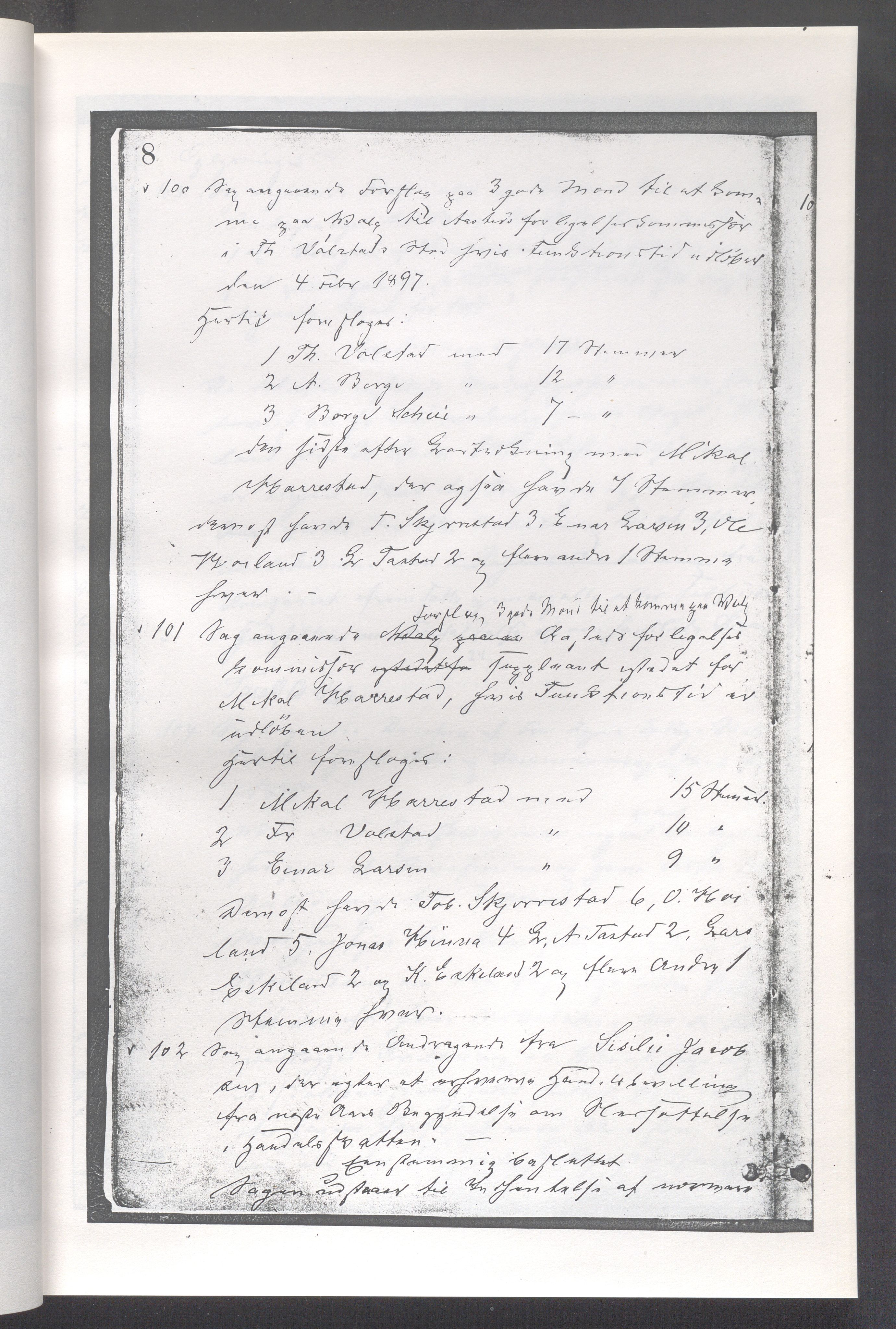 Randaberg kommune - Formannskapet, IKAR/K-101471/A/L0007: Møtebok I - Hetland, 1896-1900, p. 8