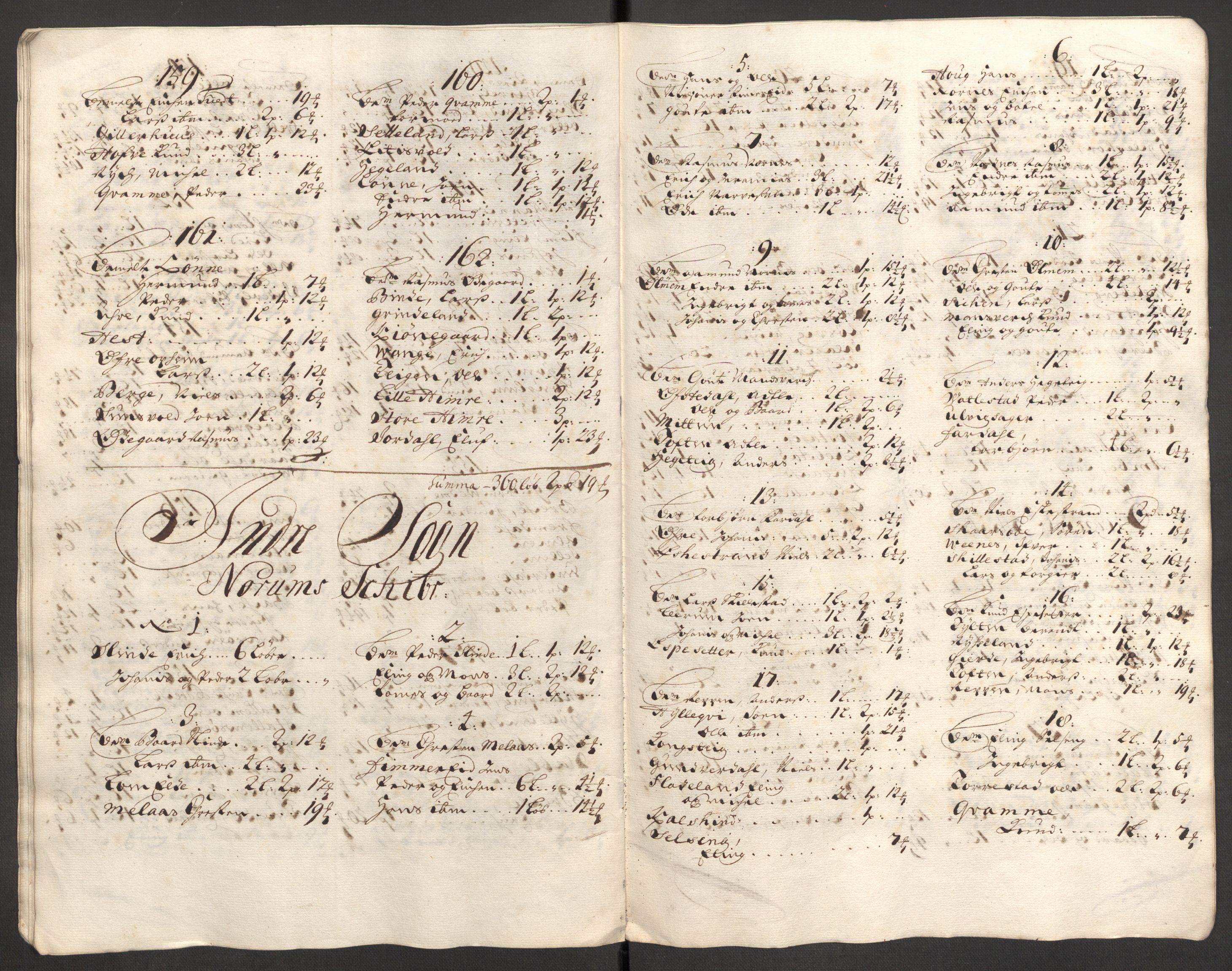 Rentekammeret inntil 1814, Reviderte regnskaper, Fogderegnskap, AV/RA-EA-4092/R52/L3314: Fogderegnskap Sogn, 1705-1707, p. 339