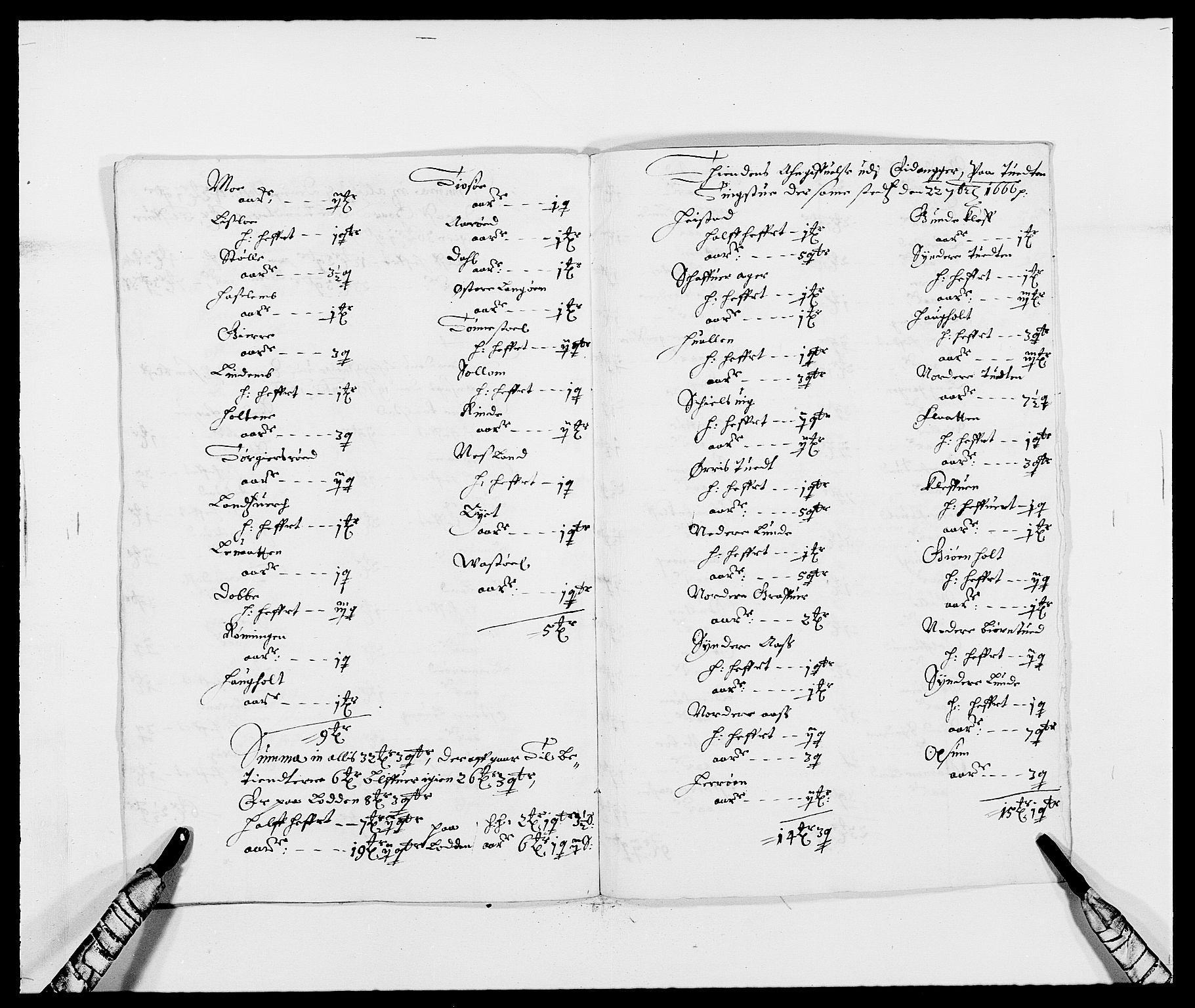 Rentekammeret inntil 1814, Reviderte regnskaper, Fogderegnskap, AV/RA-EA-4092/R35/L2057: Fogderegnskap Øvre og Nedre Telemark, 1666-1667, p. 270