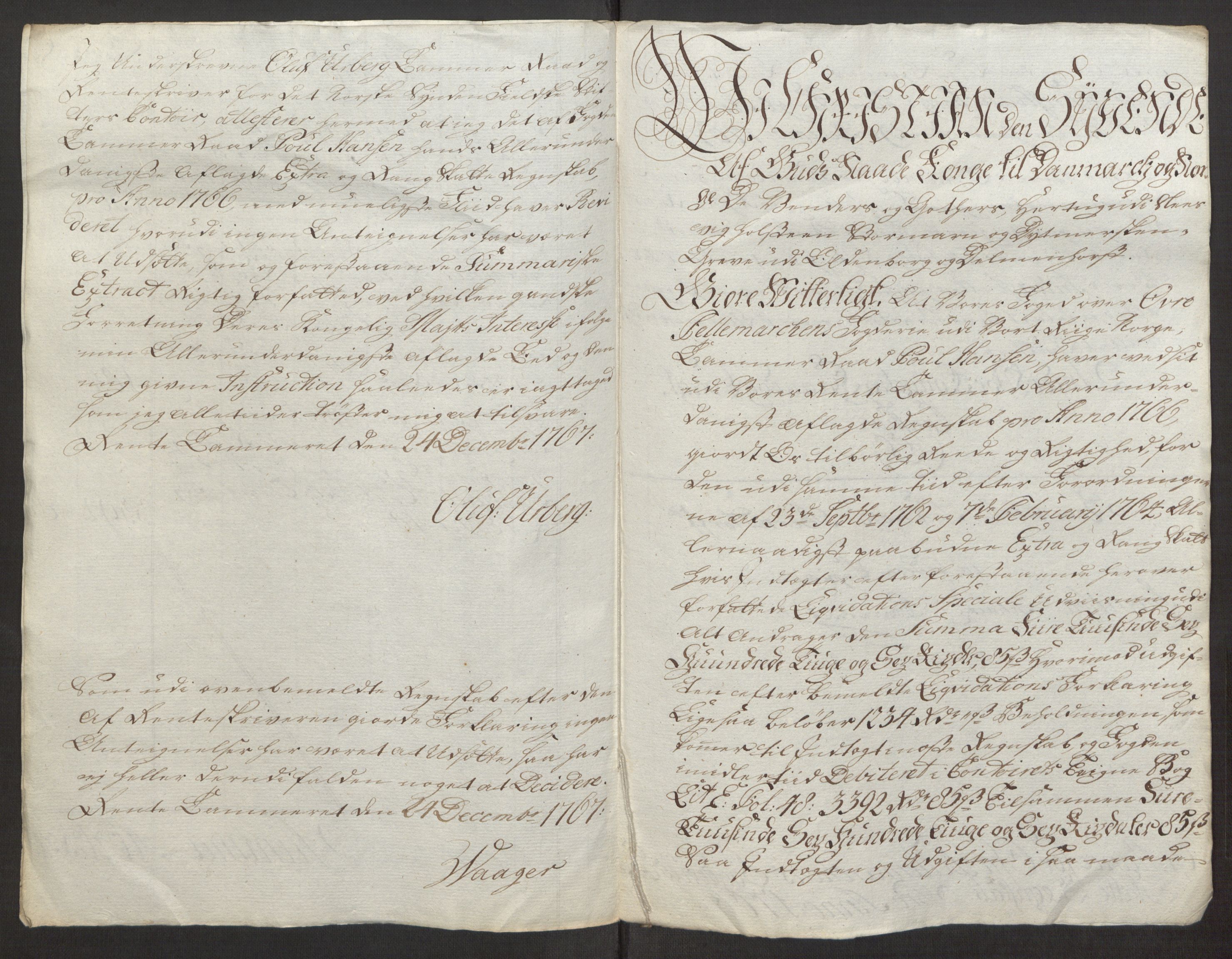 Rentekammeret inntil 1814, Reviderte regnskaper, Fogderegnskap, AV/RA-EA-4092/R38/L2293: Ekstraskatten Øvre Telemark, 1762-1770, p. 74