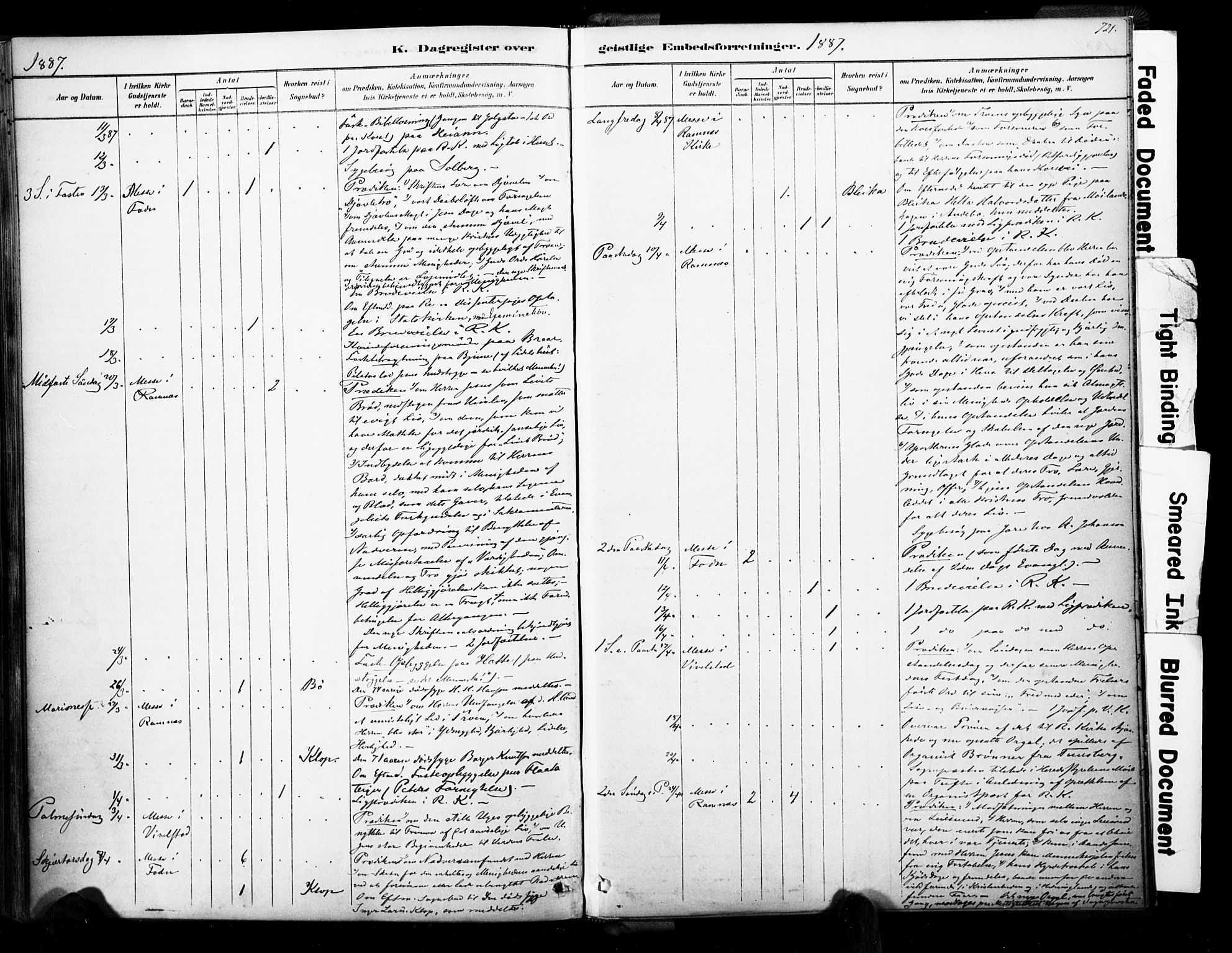 Ramnes kirkebøker, AV/SAKO-A-314/F/Fa/L0007: Parish register (official) no. I 7, 1878-1895, p. 720-721