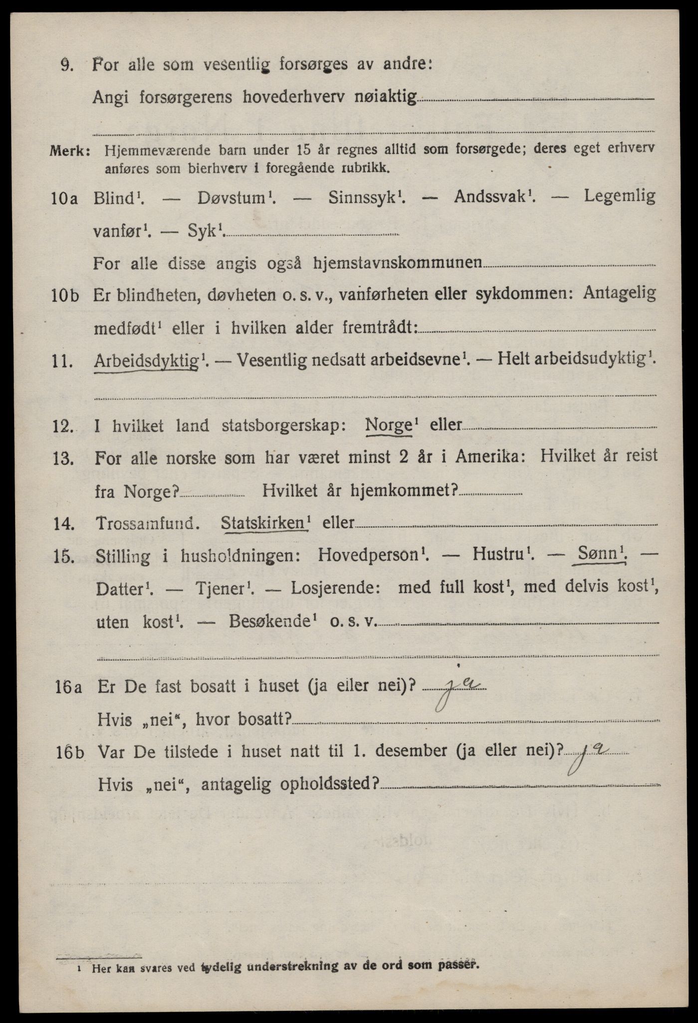 SAKO, 1920 census for Vinje, 1920, p. 710