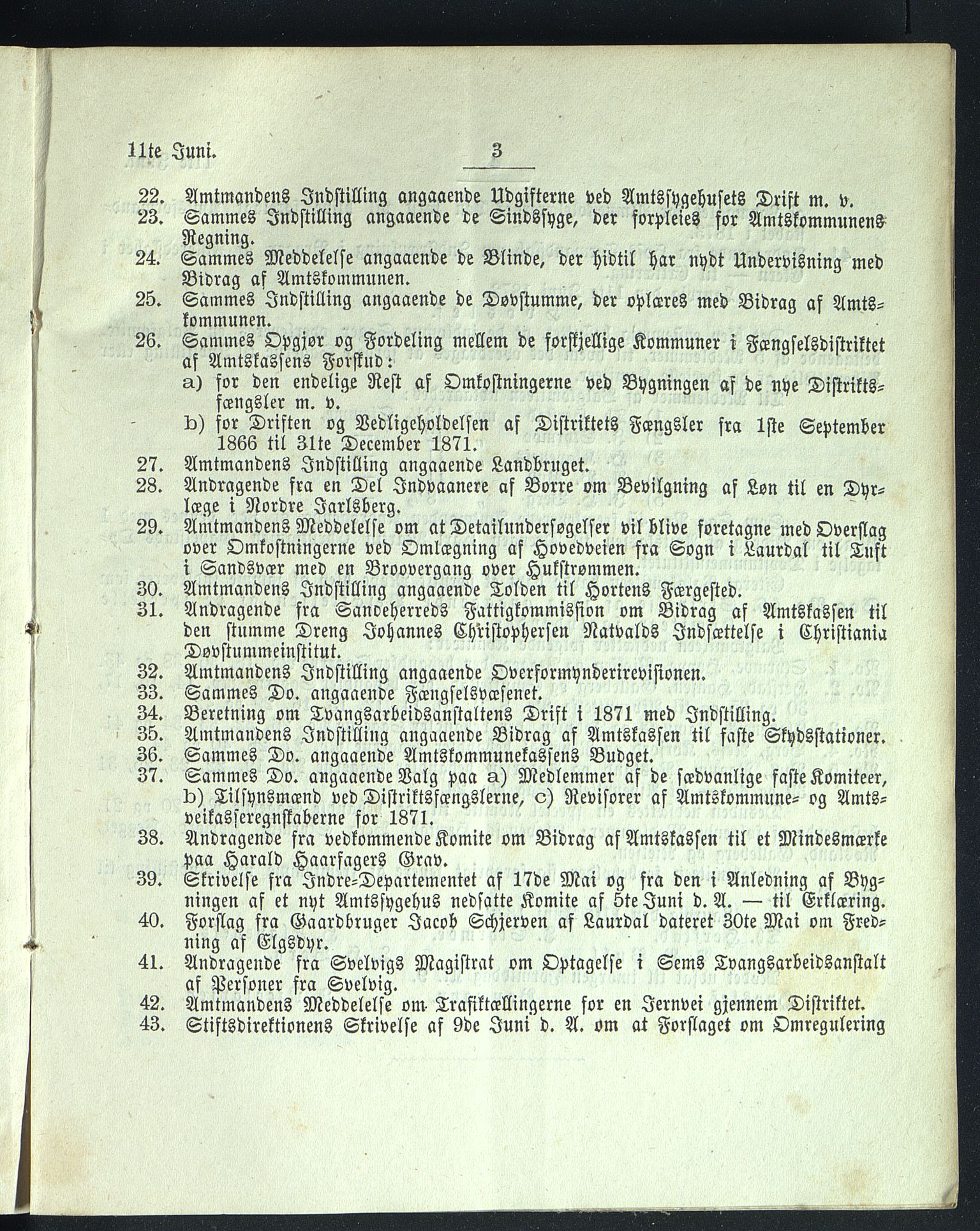 Vestfold fylkeskommune. Fylkestinget, VEMU/A-1315/A/Ab/Abb/L0001/0018: Fylkestingsforhandlinger / Fylkestingsforhandling, 1855