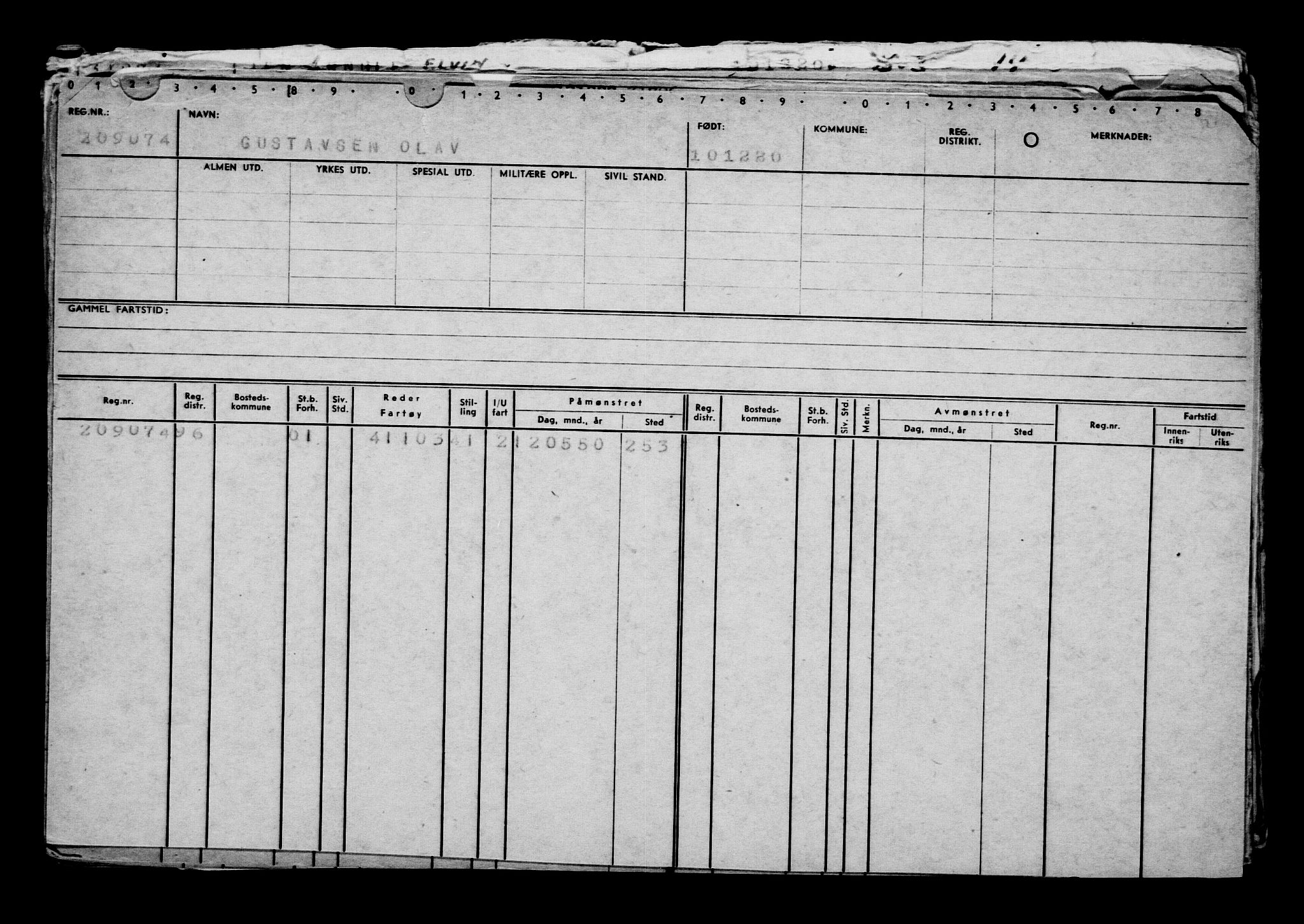 Direktoratet for sjømenn, AV/RA-S-3545/G/Gb/L0188: Hovedkort, 1920, p. 232