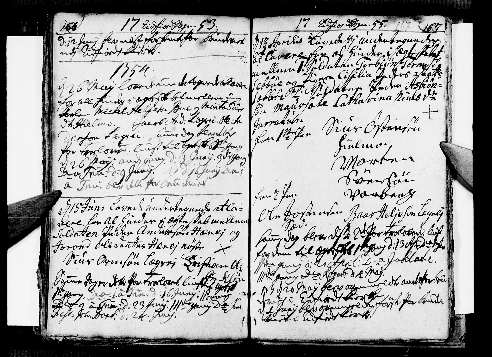 Ulvik sokneprestembete, AV/SAB-A-78801/H/Haa: Parish register (official) no. A 9, 1743-1792, p. 167