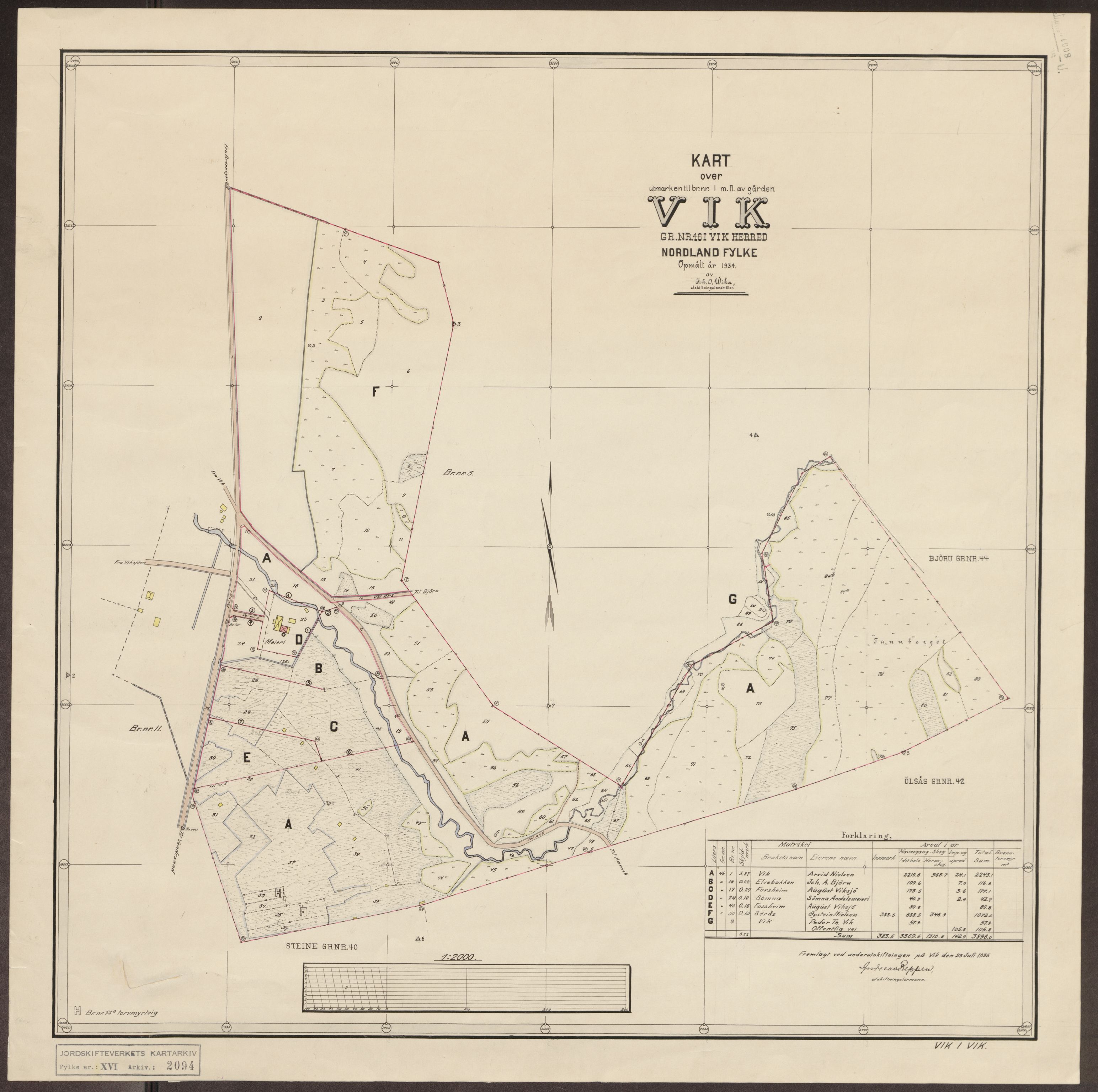 Jordskifteverkets kartarkiv, AV/RA-S-3929/T, 1859-1988, p. 2576