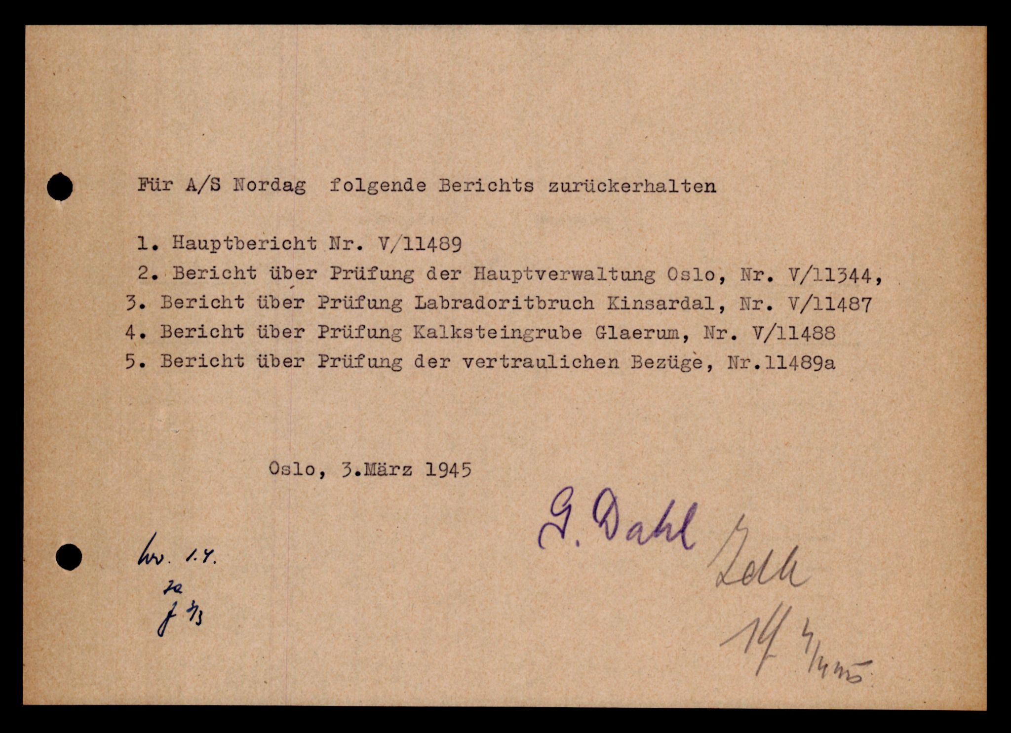 Forsvarets Overkommando. 2 kontor. Arkiv 11.4. Spredte tyske arkivsaker, AV/RA-RAFA-7031/D/Dar/Darb/L0003: Reichskommissariat - Hauptabteilung Vervaltung, 1940-1945, p. 1191