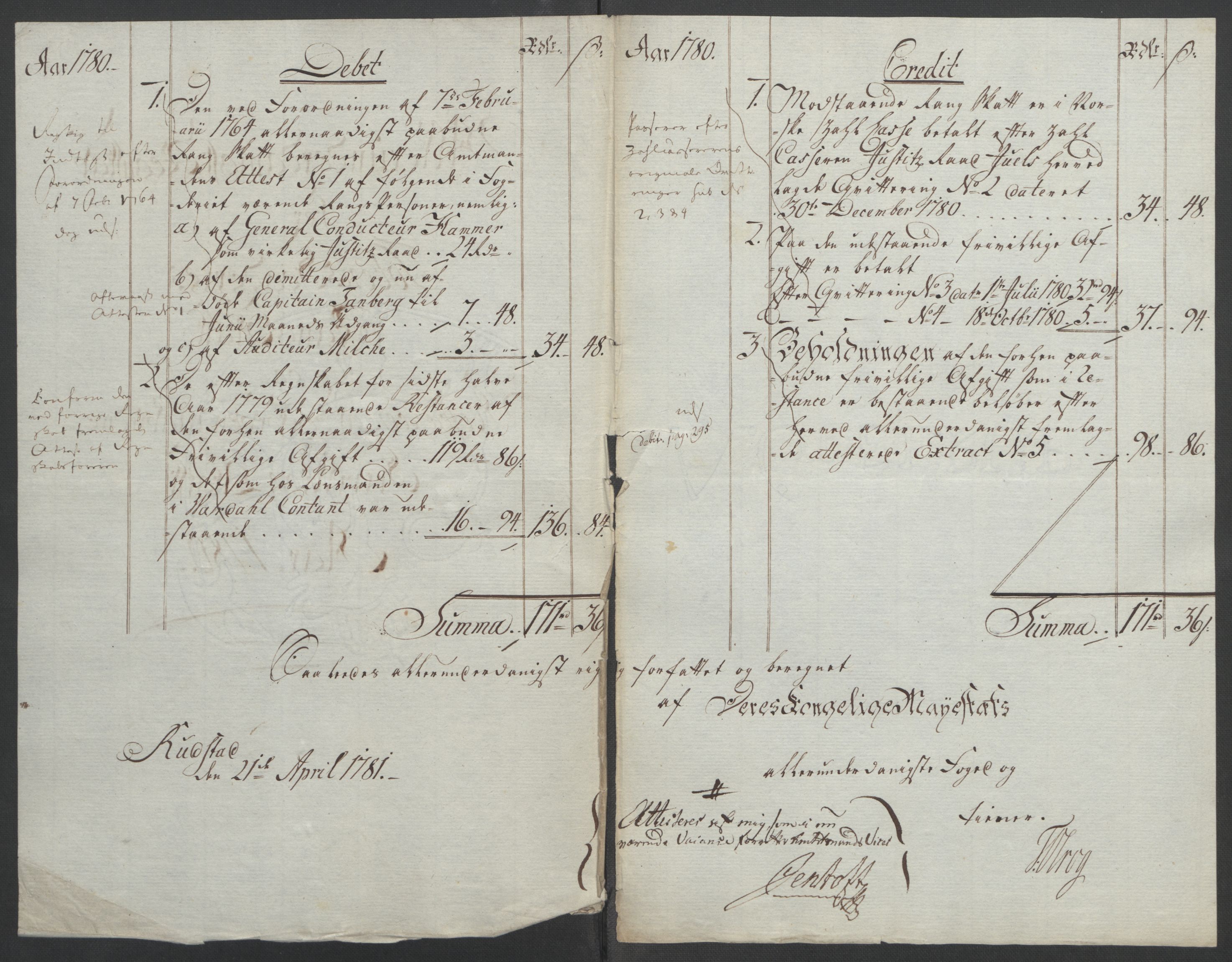 Rentekammeret inntil 1814, Reviderte regnskaper, Fogderegnskap, RA/EA-4092/R19/L1399: Fogderegnskap Toten, Hadeland og Vardal, 1762-1783, p. 514