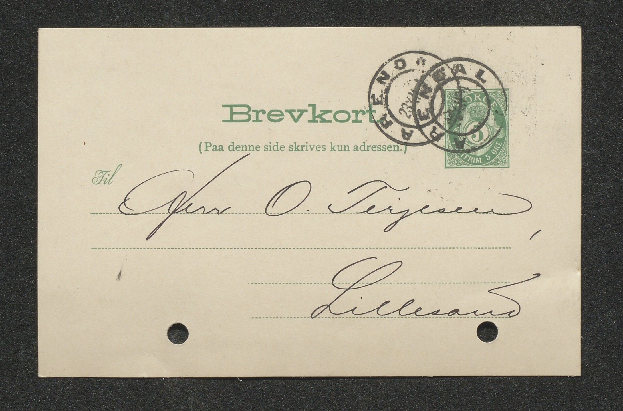 O. Terjesens rederi, AAKS/PA-2525/E/E01/L0013: Korrespondanse, 1904-1905