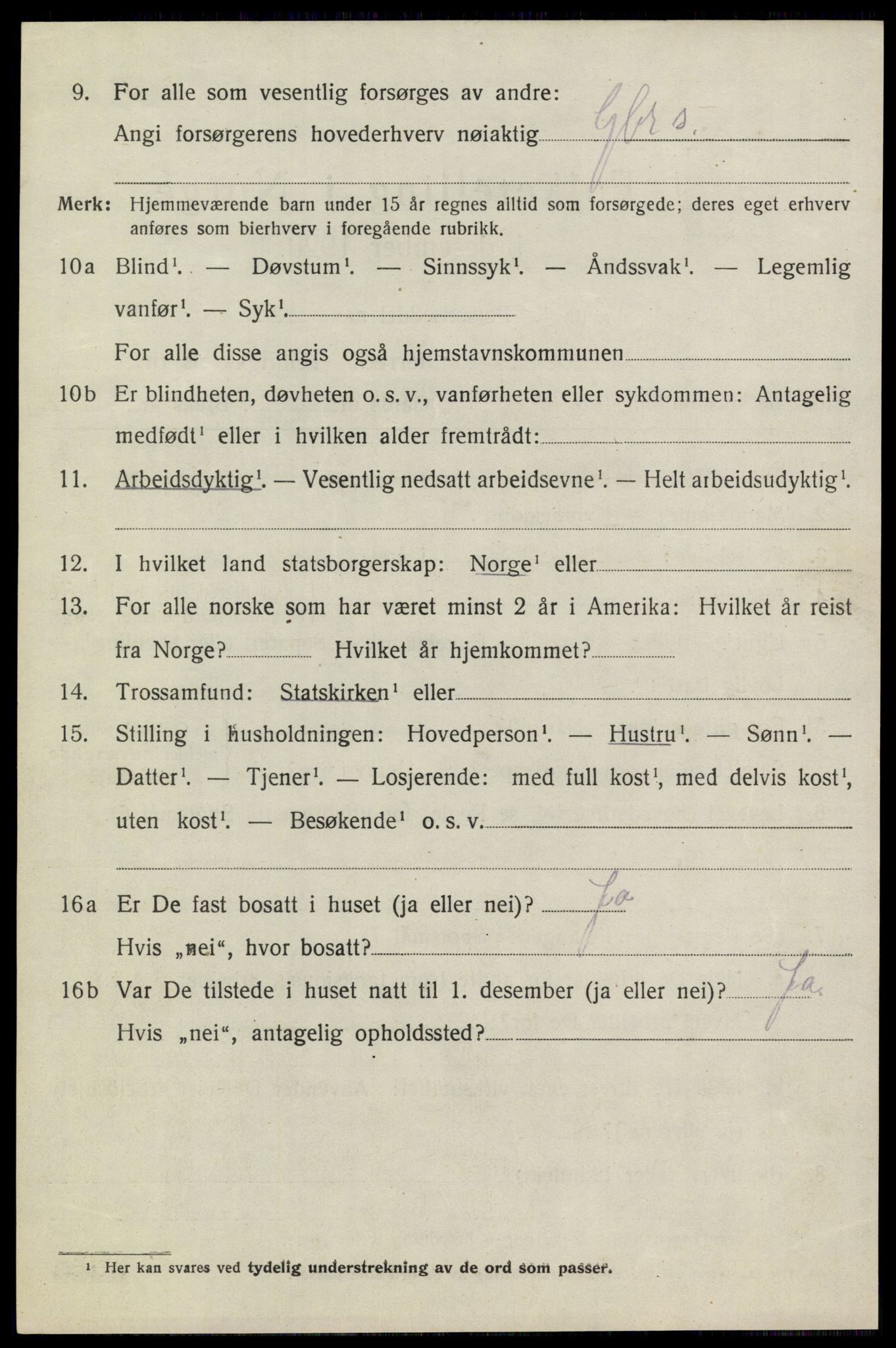 SAKO, 1920 census for Heddal, 1920, p. 6103