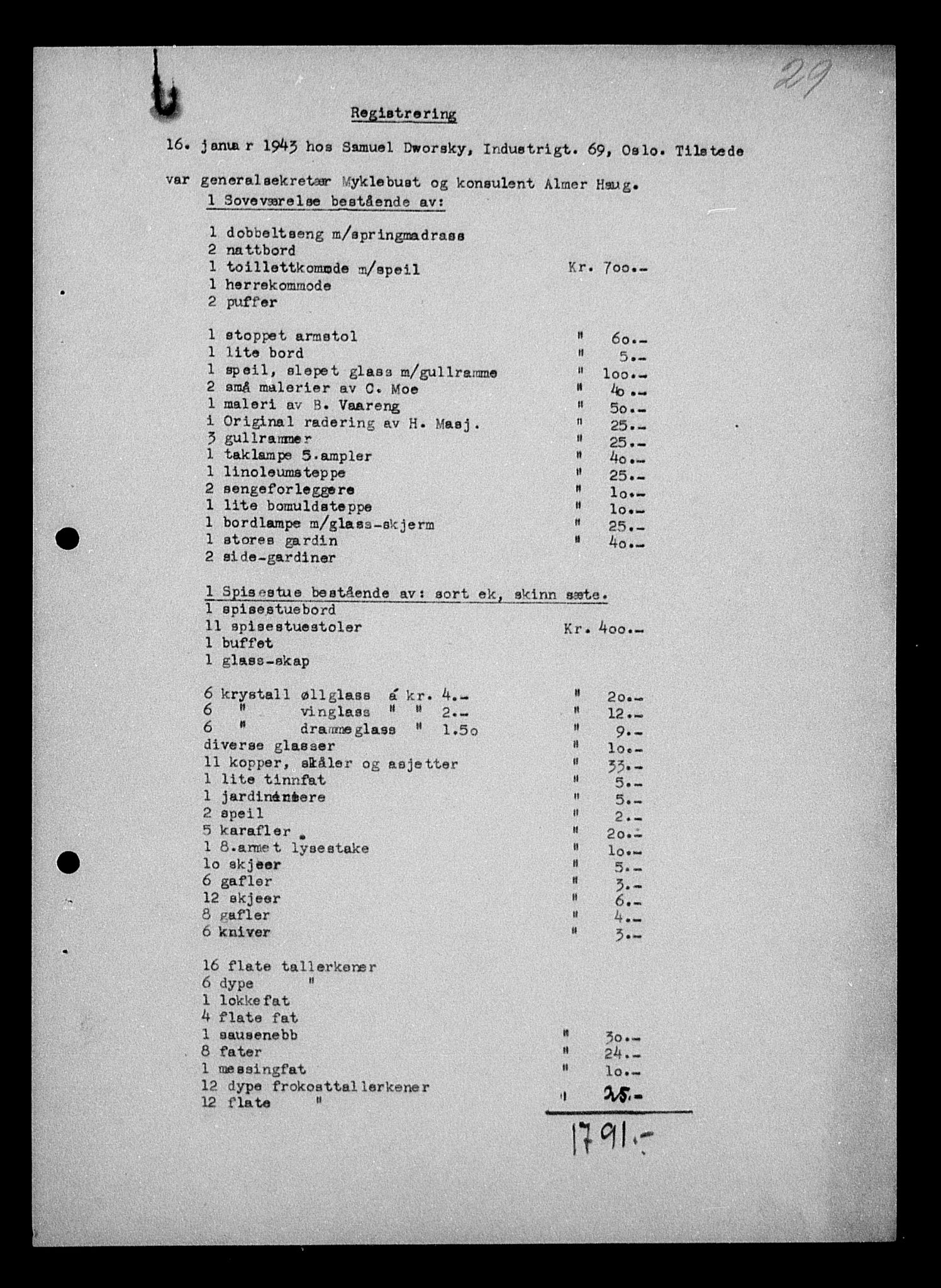 Justisdepartementet, Tilbakeføringskontoret for inndratte formuer, AV/RA-S-1564/H/Hc/Hcc/L0932: --, 1945-1947, p. 167