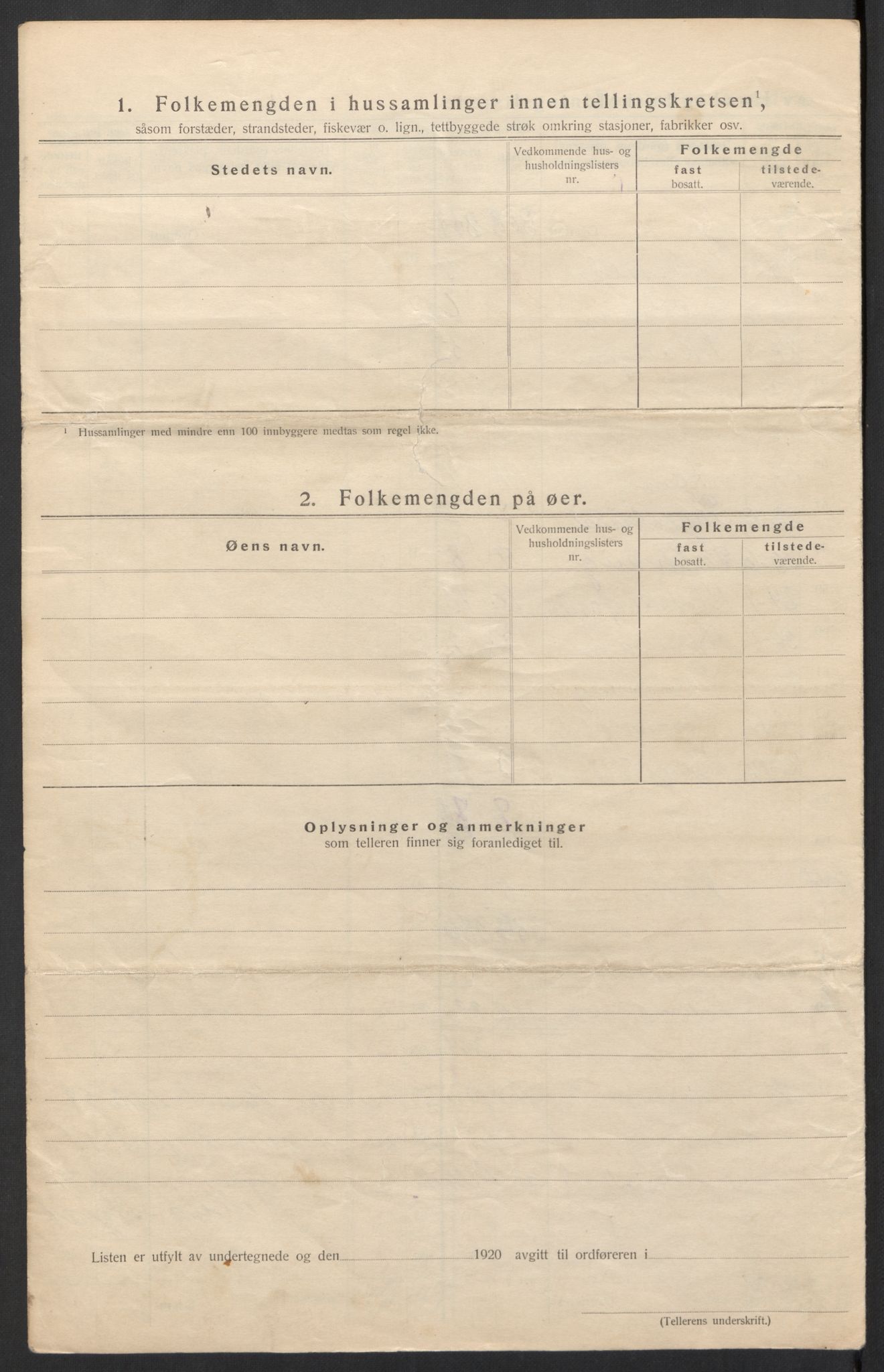 SAH, 1920 census for Vardal, 1920, p. 23
