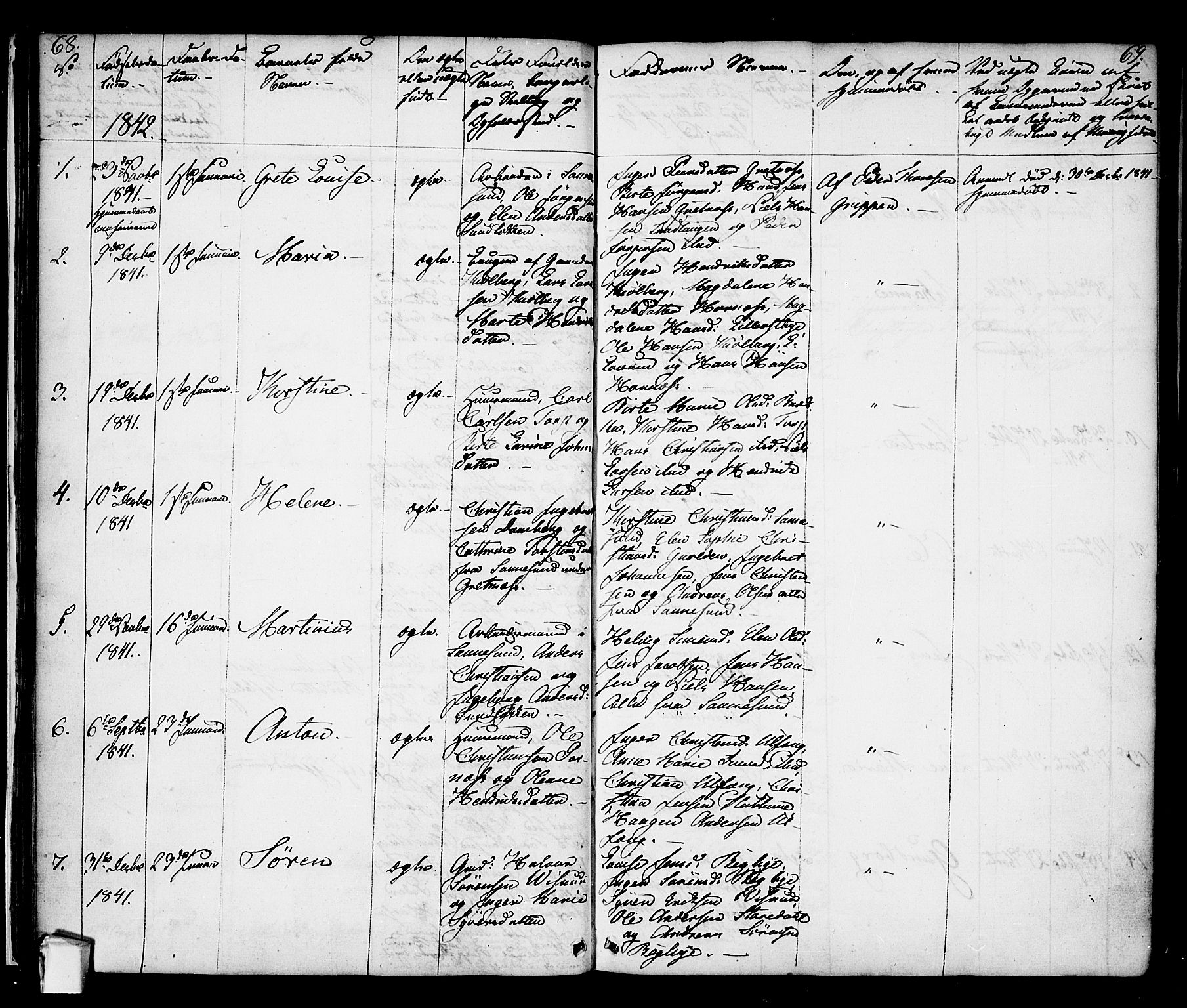 Borge prestekontor Kirkebøker, SAO/A-10903/F/Fa/L0004: Parish register (official) no. I 4, 1836-1848, p. 68-69