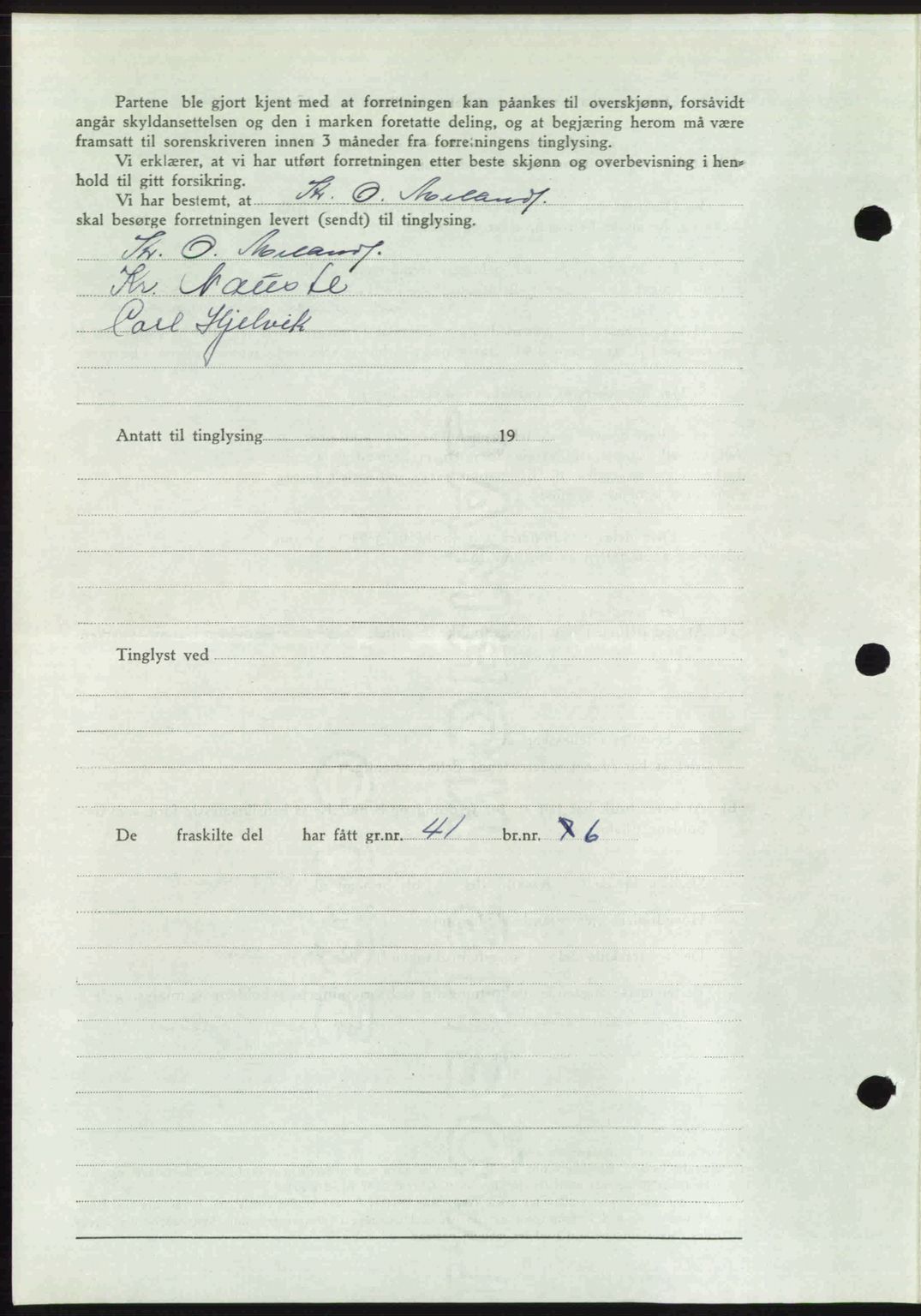 Romsdal sorenskriveri, AV/SAT-A-4149/1/2/2C: Mortgage book no. A26, 1948-1948, Diary no: : 1942/1948