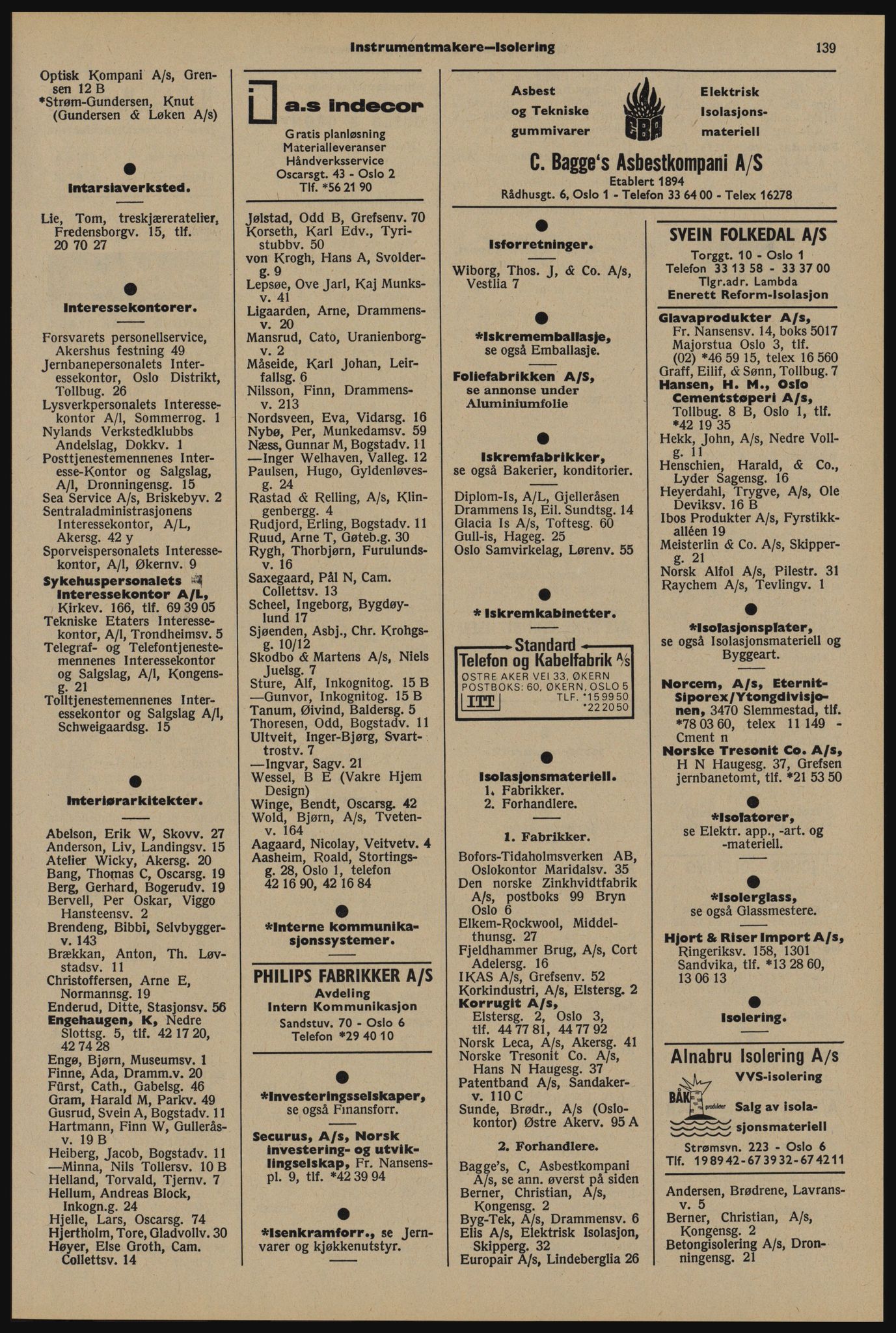 Kristiania/Oslo adressebok, PUBL/-, 1976-1977, p. 139