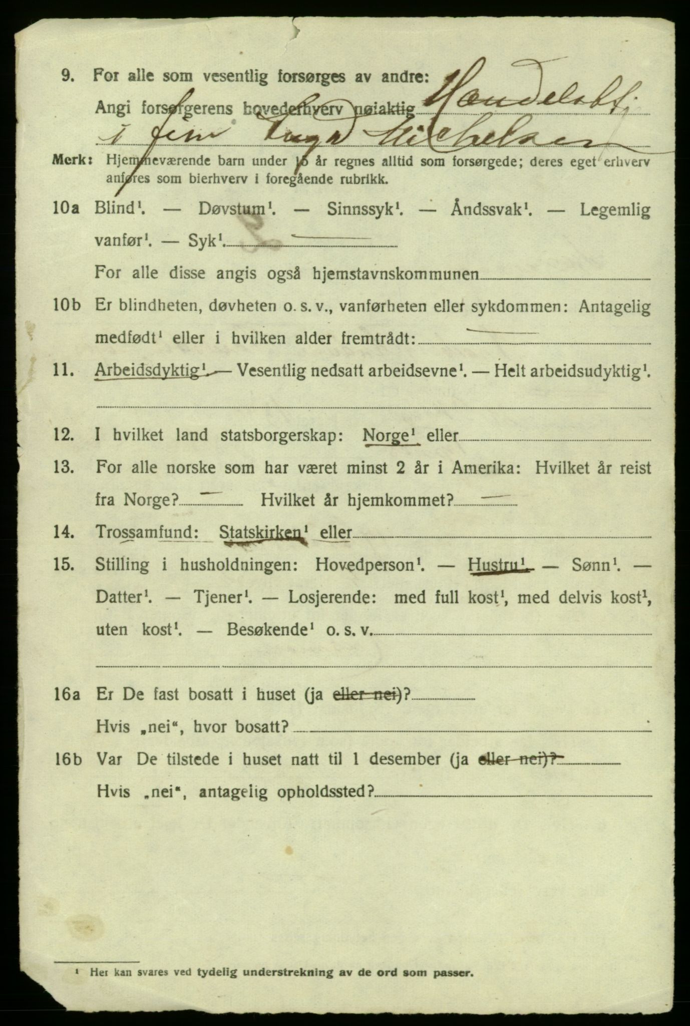 SAB, 1920 census for Laksevåg, 1920, p. 5741