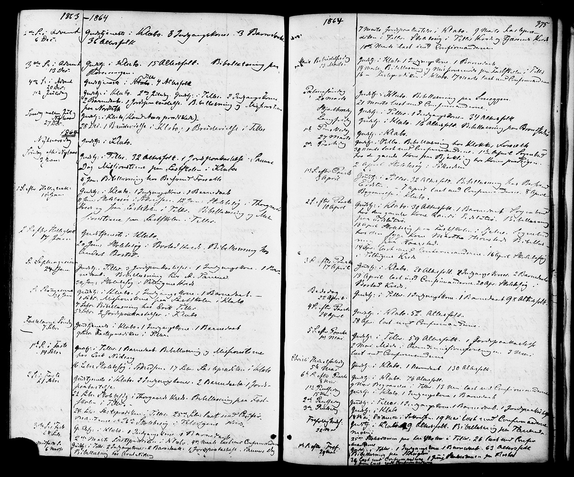 Ministerialprotokoller, klokkerbøker og fødselsregistre - Sør-Trøndelag, SAT/A-1456/618/L0442: Parish register (official) no. 618A06 /1, 1863-1879, p. 375