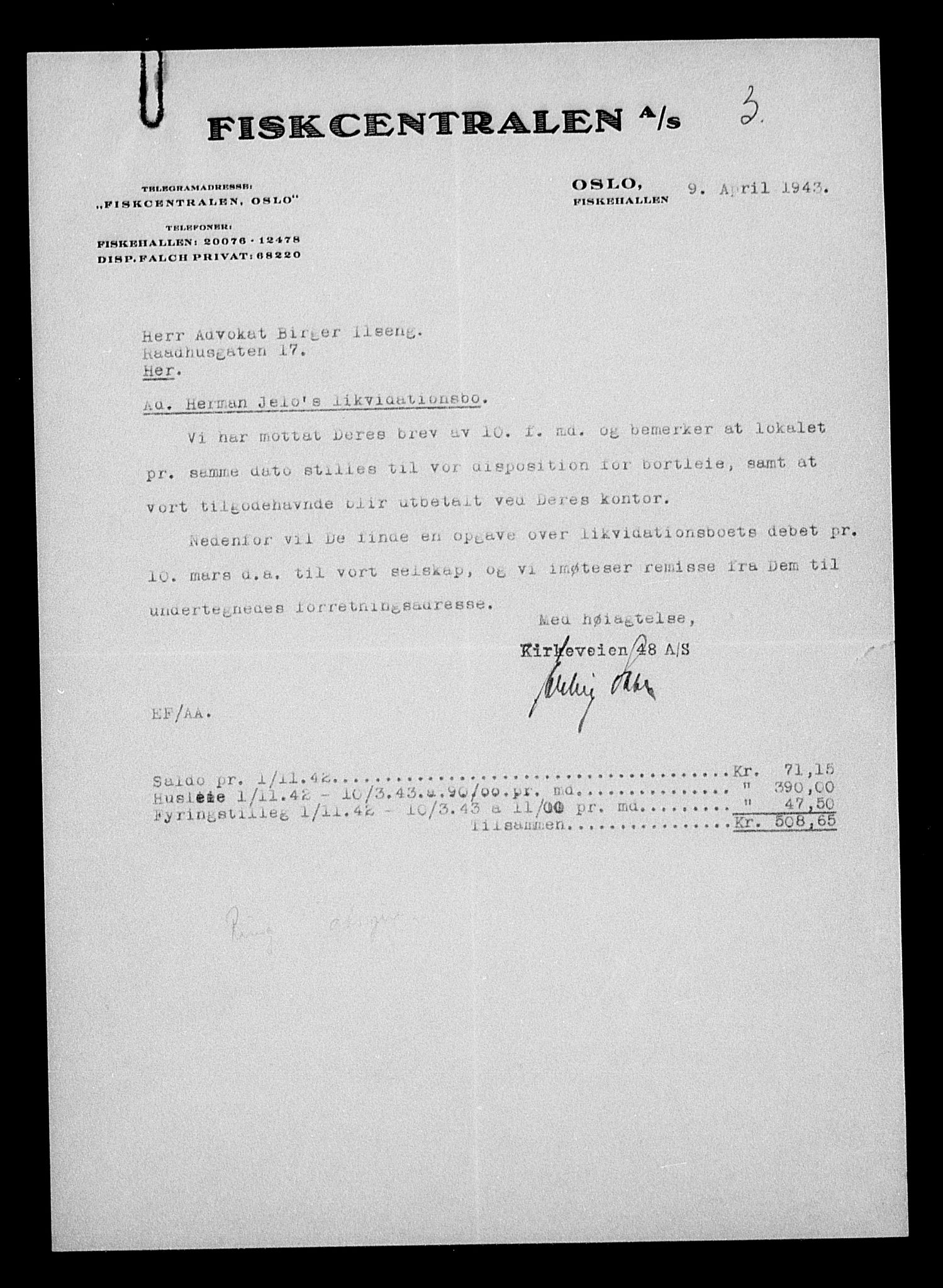 Justisdepartementet, Tilbakeføringskontoret for inndratte formuer, RA/S-1564/H/Hc/Hcc/L0947: --, 1945-1947, p. 538