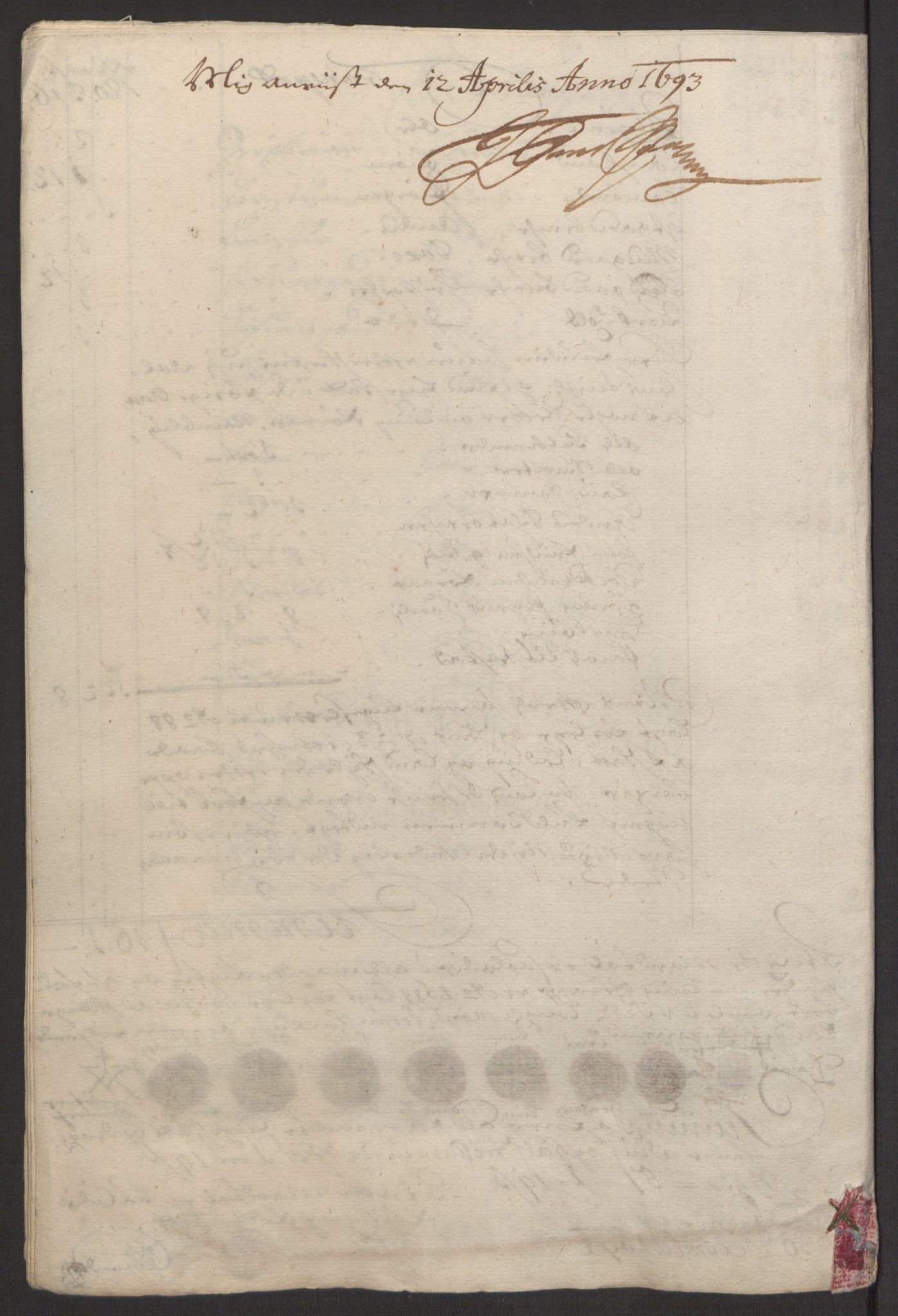 Rentekammeret inntil 1814, Reviderte regnskaper, Fogderegnskap, RA/EA-4092/R59/L3942: Fogderegnskap Gauldal, 1692, p. 90
