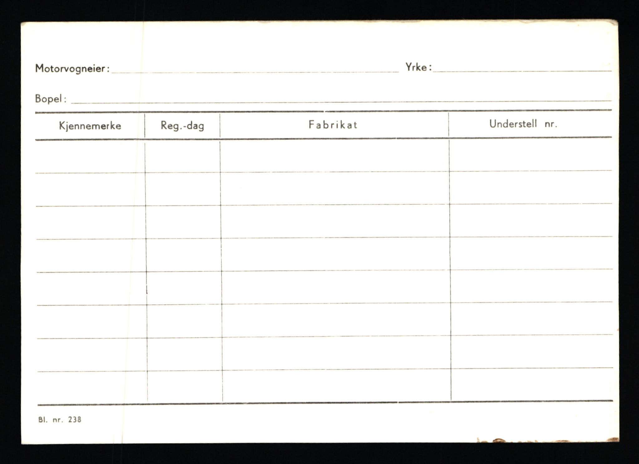 Stavanger trafikkstasjon, AV/SAST-A-101942/0/G/L0010: Registreringsnummer: 130000 - 239953, 1930-1971, p. 56