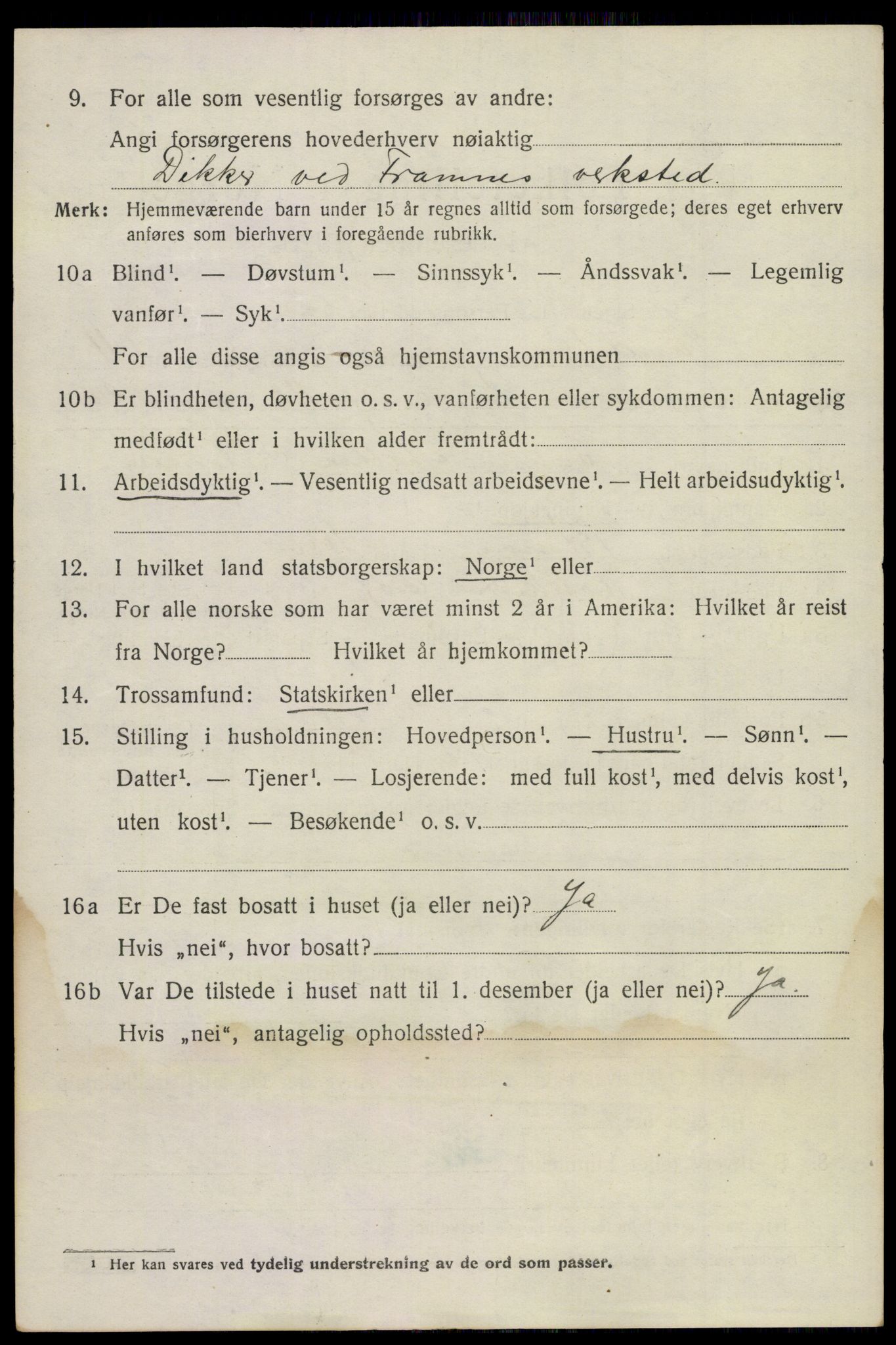 SAKO, 1920 census for Sandeherred, 1920, p. 15903