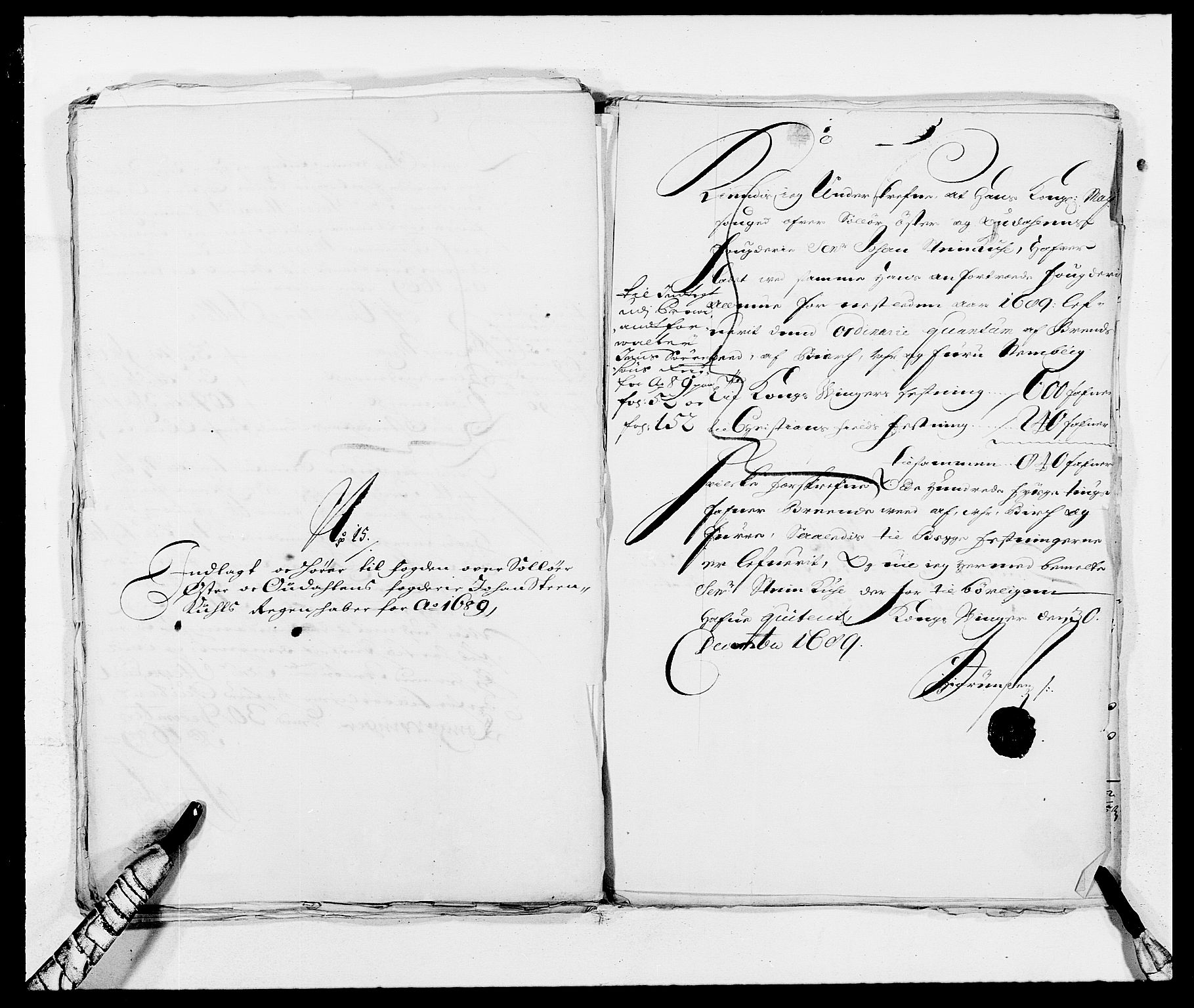 Rentekammeret inntil 1814, Reviderte regnskaper, Fogderegnskap, RA/EA-4092/R13/L0827: Fogderegnskap Solør, Odal og Østerdal, 1689, p. 388