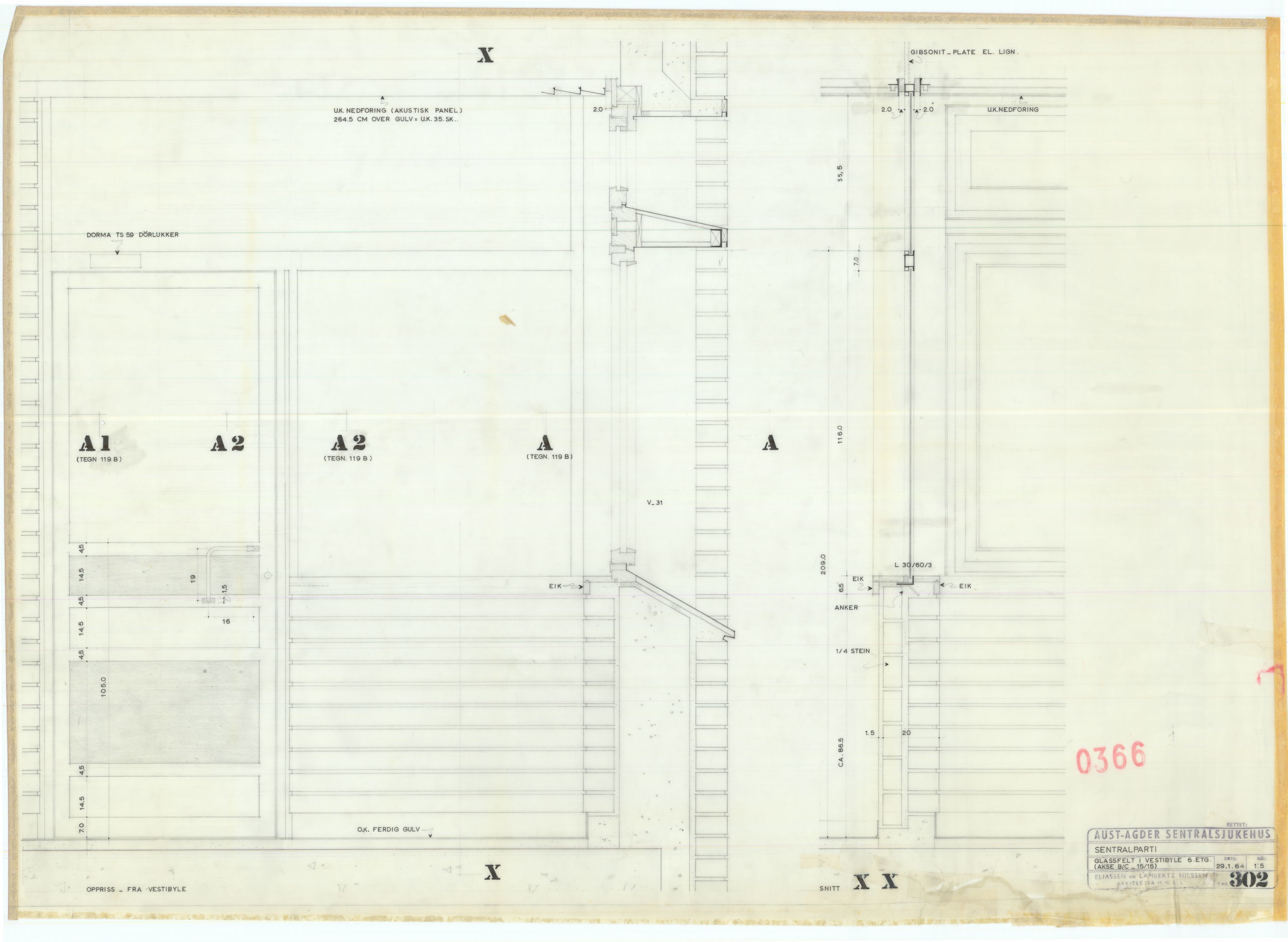 Eliassen og Lambertz-Nilssen Arkitekter, AAKS/PA-2983/T/T01/L0006: Tegningskogger 0366, 1960-1966, p. 19