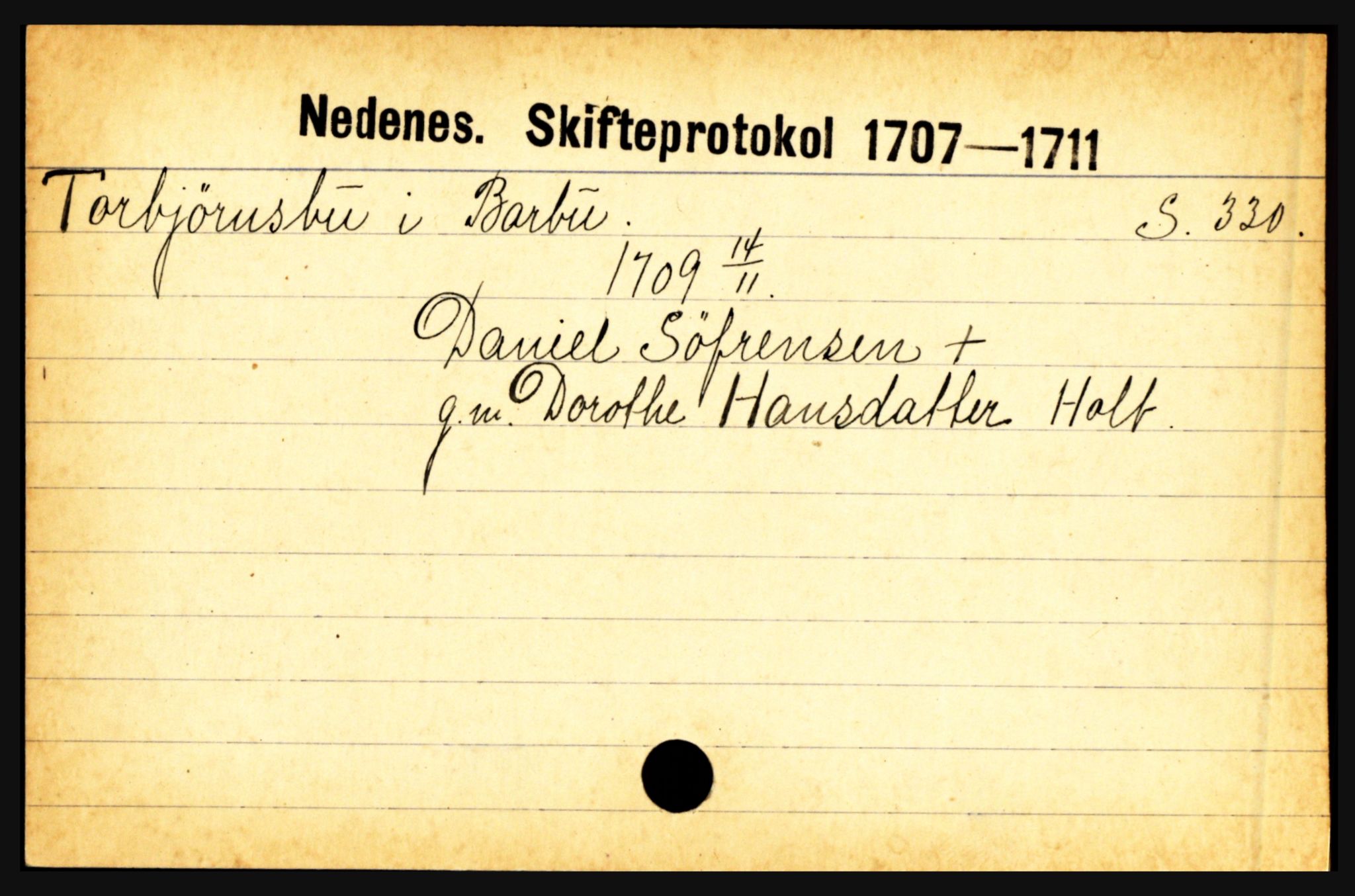 Nedenes sorenskriveri før 1824, AV/SAK-1221-0007/H, p. 30217