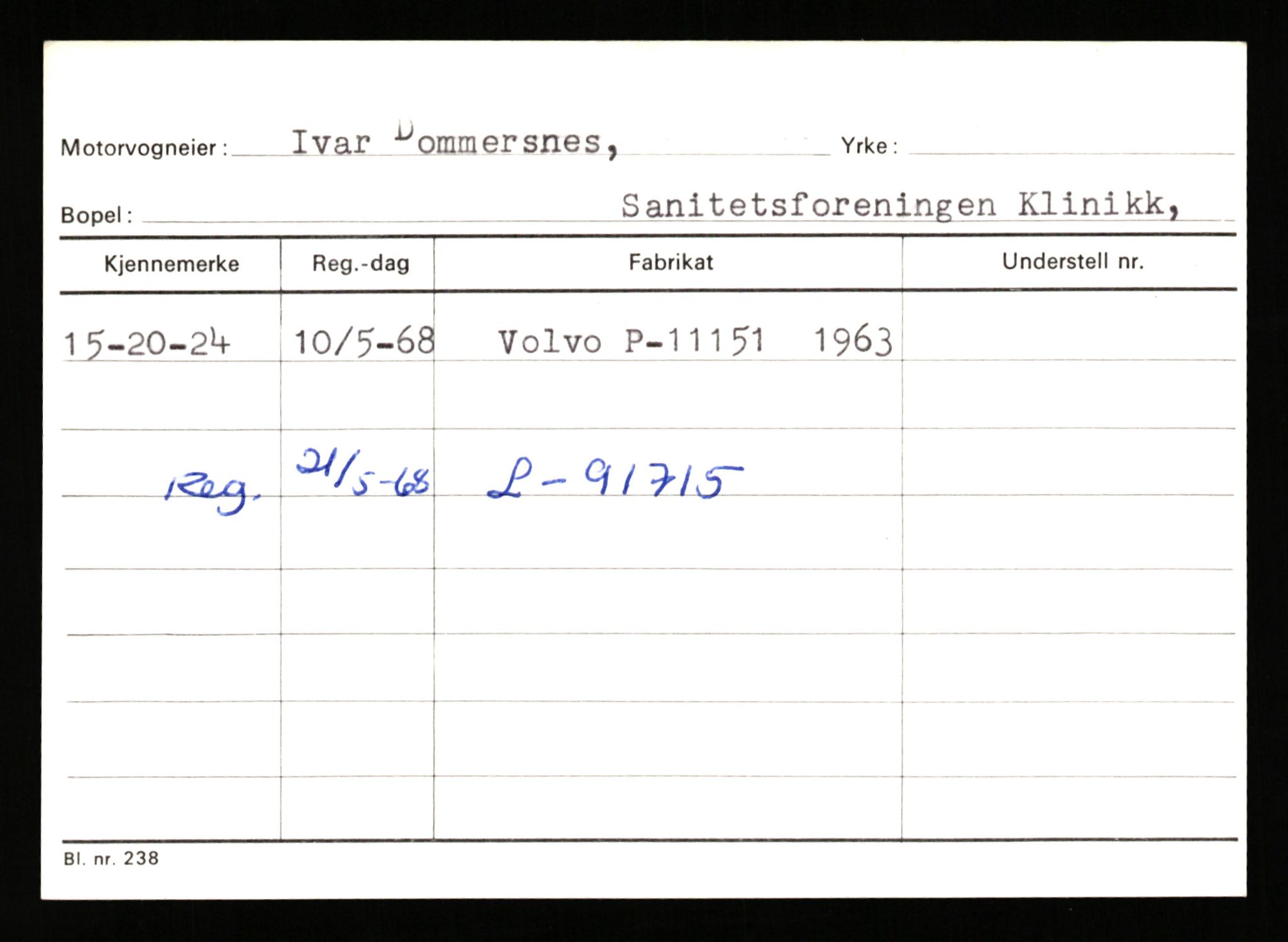 Stavanger trafikkstasjon, AV/SAST-A-101942/0/G/L0010: Registreringsnummer: 130000 - 239953, 1930-1971, p. 747