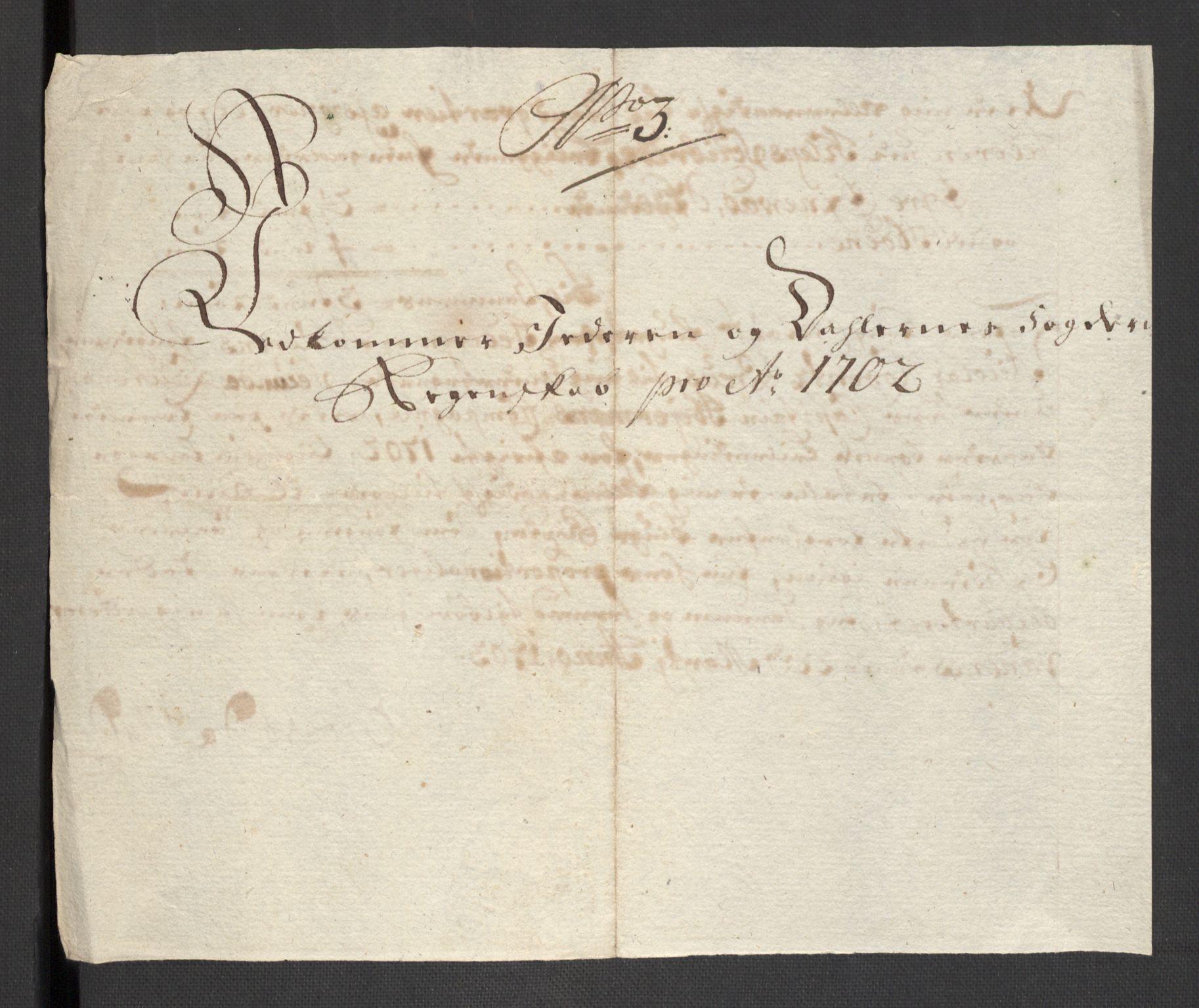 Rentekammeret inntil 1814, Reviderte regnskaper, Fogderegnskap, AV/RA-EA-4092/R46/L2731: Fogderegnskap Jæren og Dalane, 1700-1702, p. 373