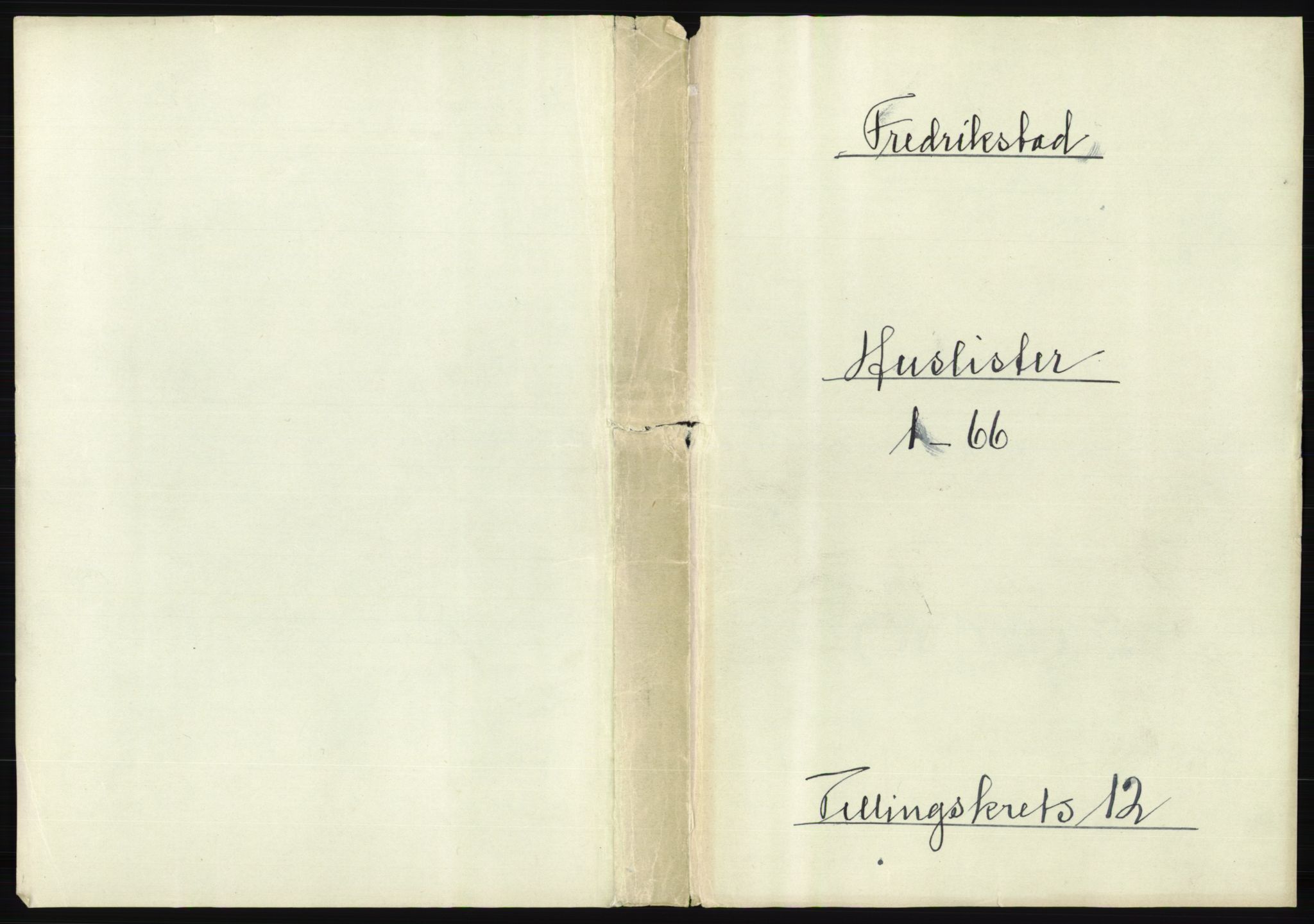 RA, 1891 census for 0103 Fredrikstad, 1891, p. 2288