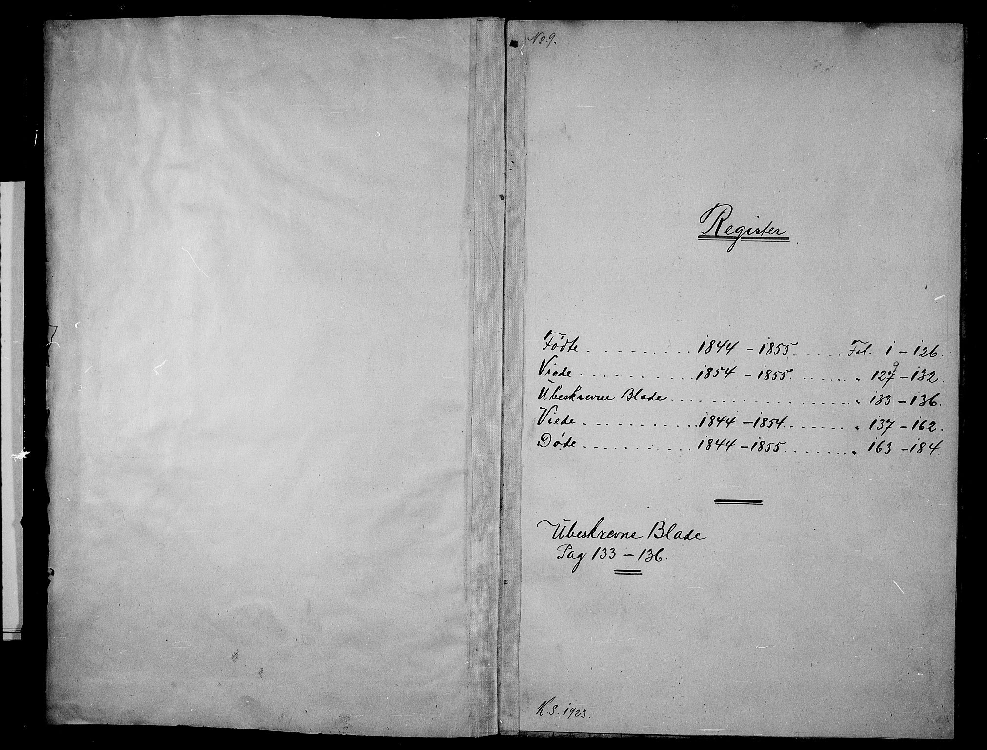 Sem kirkebøker, AV/SAKO-A-5/G/Ga/L0003: Parish register (copy) no. I 3, 1844-1855