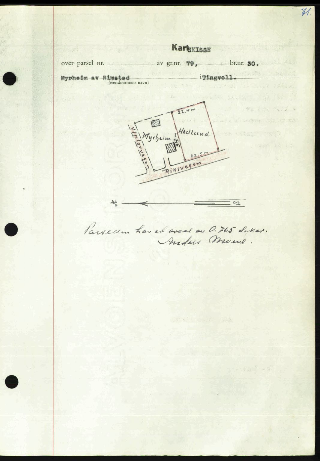 Nordmøre sorenskriveri, AV/SAT-A-4132/1/2/2Ca: Mortgage book no. A114, 1950-1950, Diary no: : 438/1950