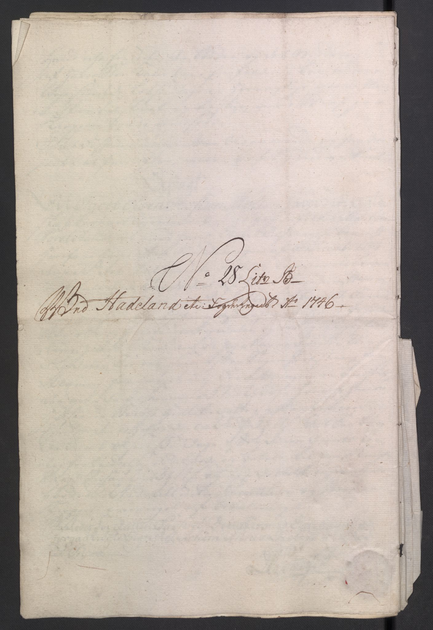 Rentekammeret inntil 1814, Reviderte regnskaper, Fogderegnskap, RA/EA-4092/R18/L1345: Fogderegnskap Hadeland, Toten og Valdres, 1745-1746, p. 447
