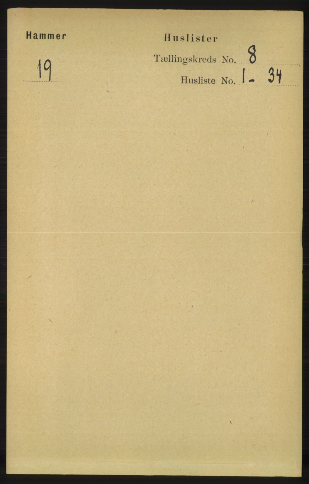 RA, 1891 census for 1254 Hamre, 1891, p. 1963