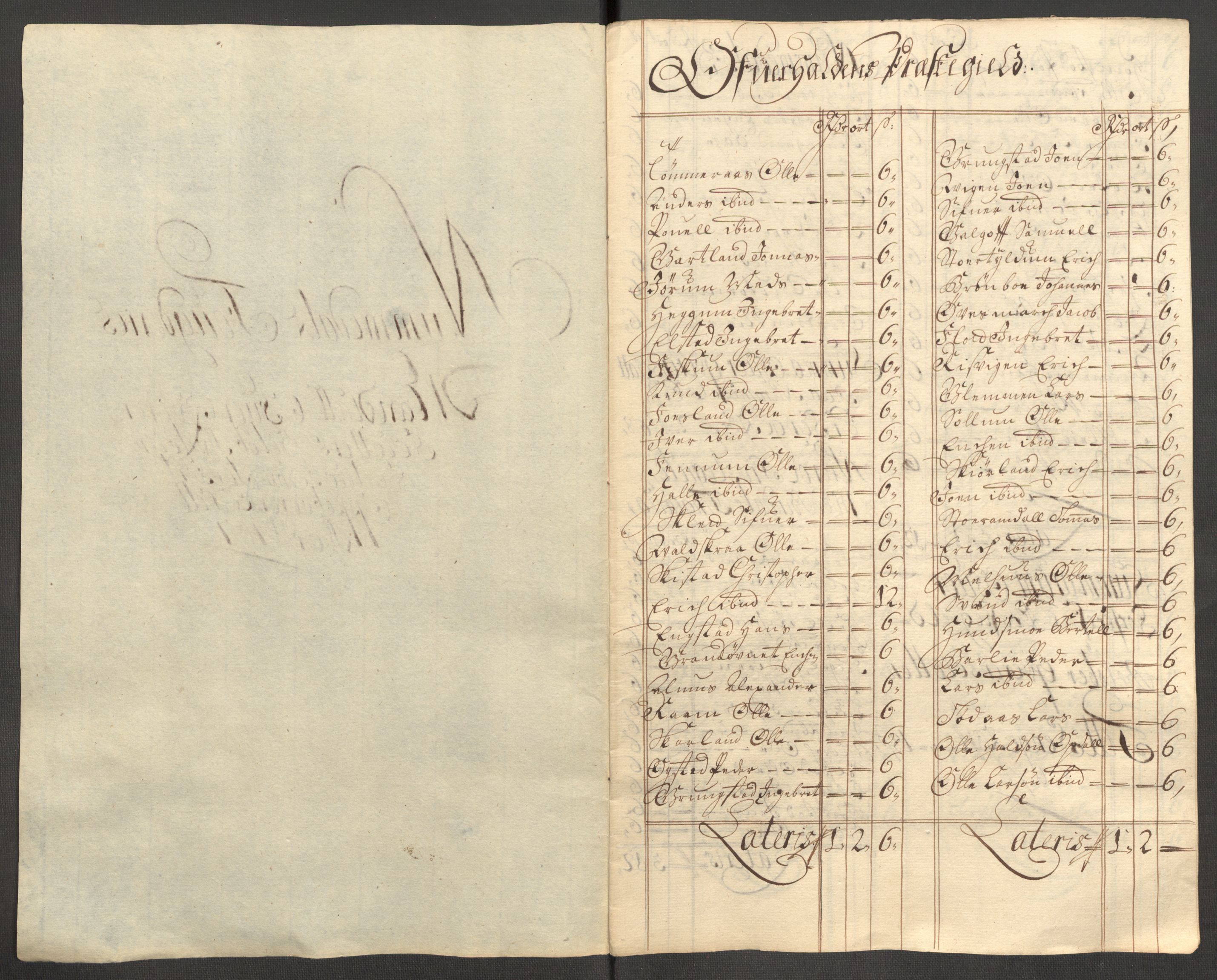 Rentekammeret inntil 1814, Reviderte regnskaper, Fogderegnskap, RA/EA-4092/R64/L4430: Fogderegnskap Namdal, 1707-1708, p. 110