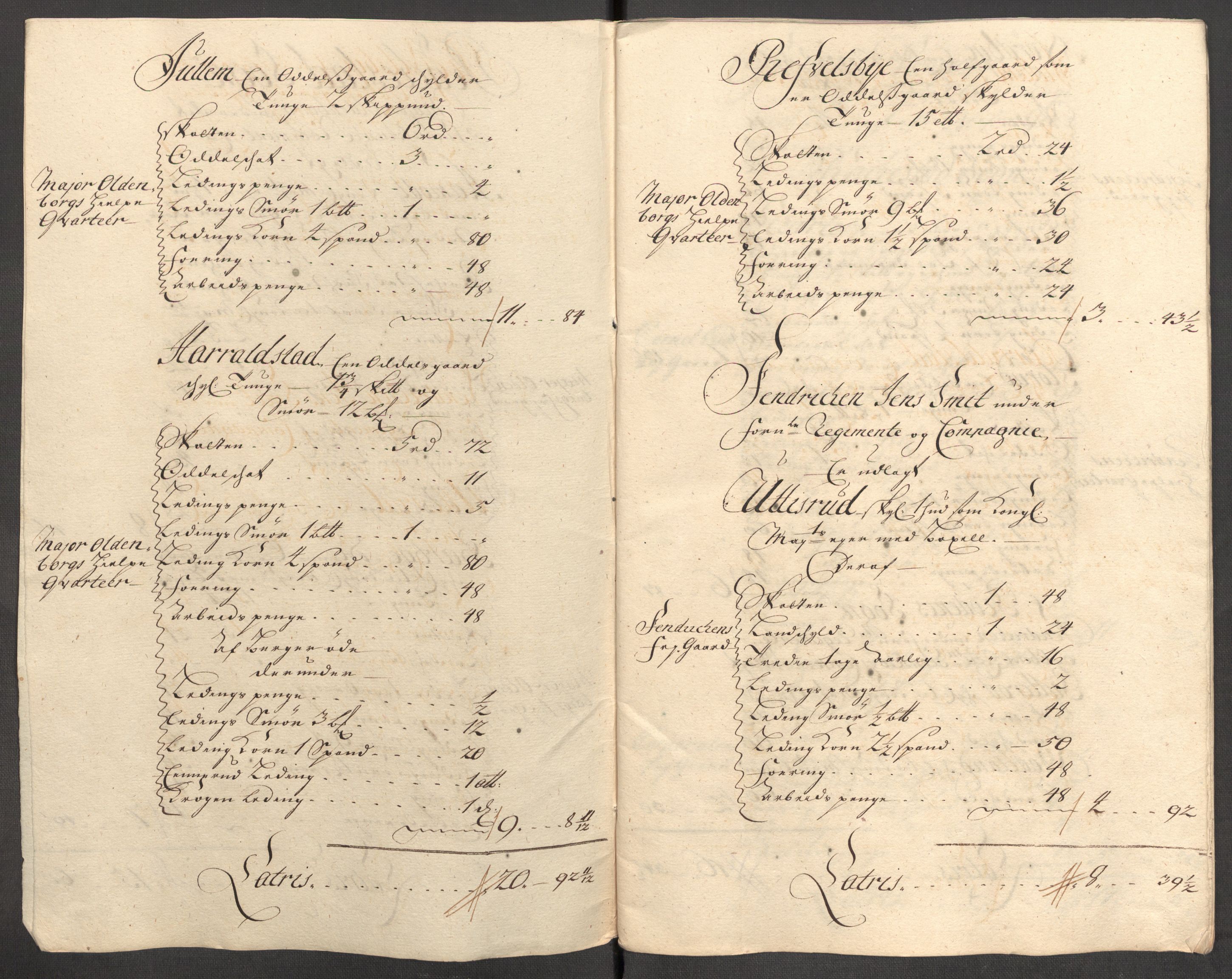 Rentekammeret inntil 1814, Reviderte regnskaper, Fogderegnskap, RA/EA-4092/R07/L0305: Fogderegnskap Rakkestad, Heggen og Frøland, 1712, p. 330