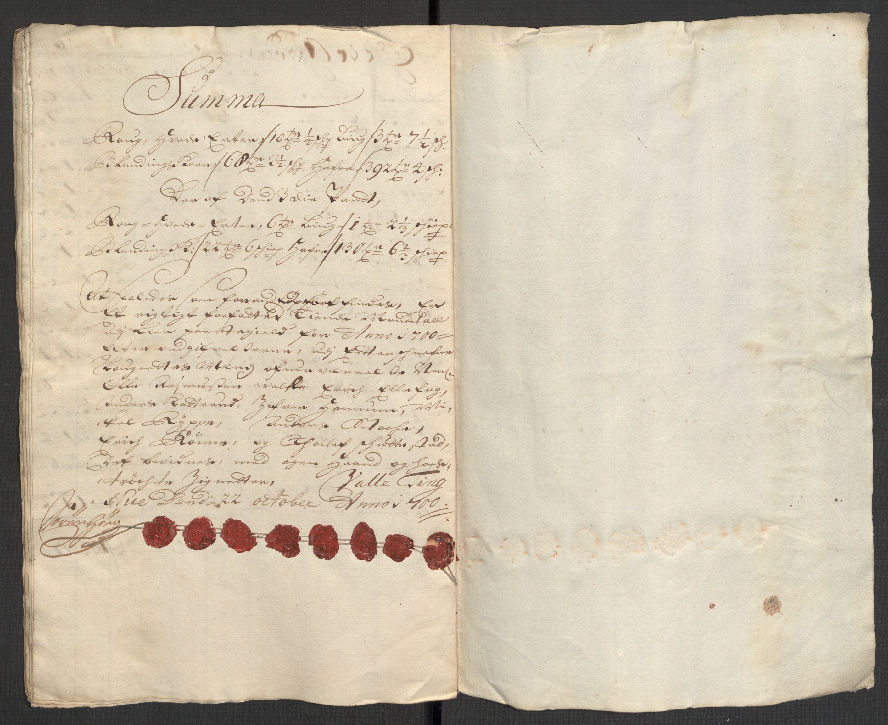 Rentekammeret inntil 1814, Reviderte regnskaper, Fogderegnskap, AV/RA-EA-4092/R30/L1697: Fogderegnskap Hurum, Røyken, Eiker og Lier, 1700-1701, p. 52