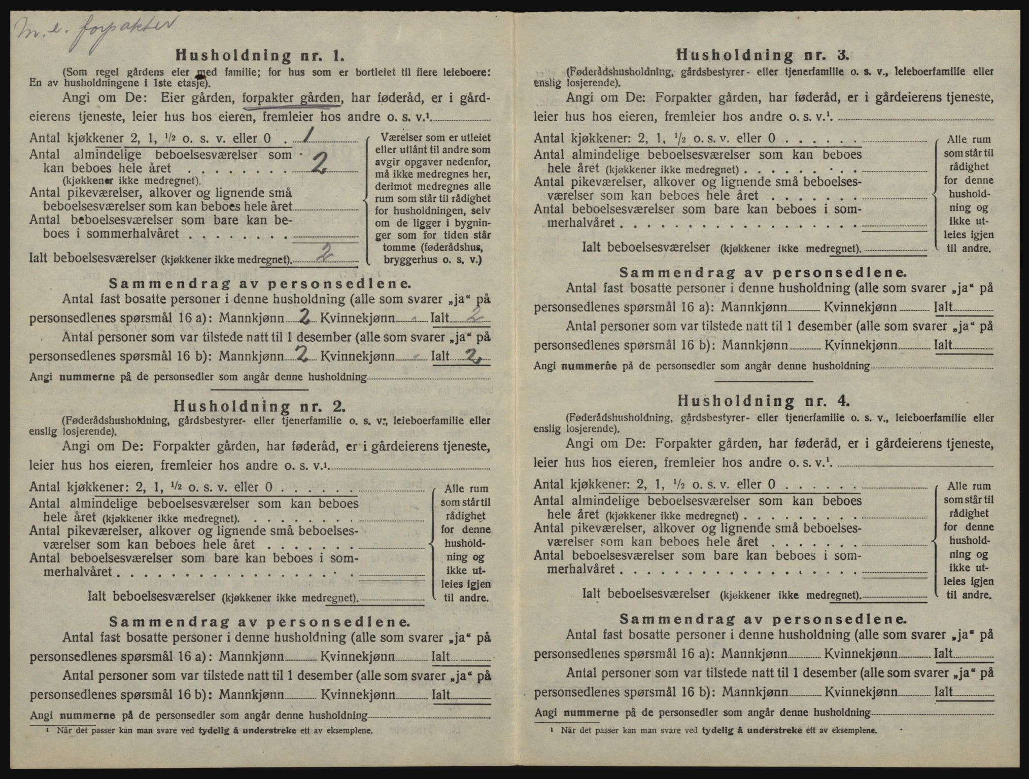 SAO, 1920 census for Ås, 1920, p. 1113