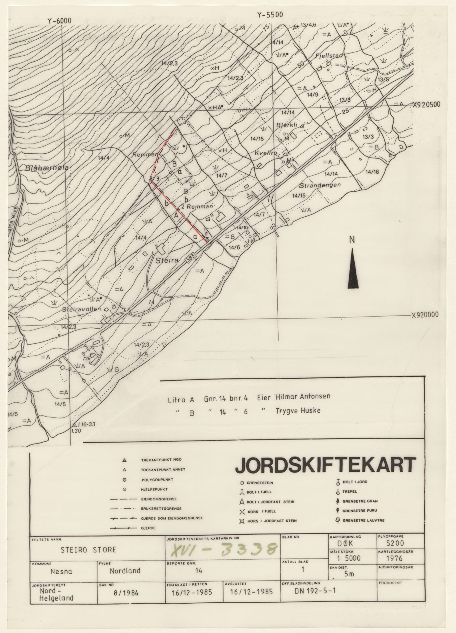 Jordskifteverkets kartarkiv, RA/S-3929/T, 1859-1988, p. 4342