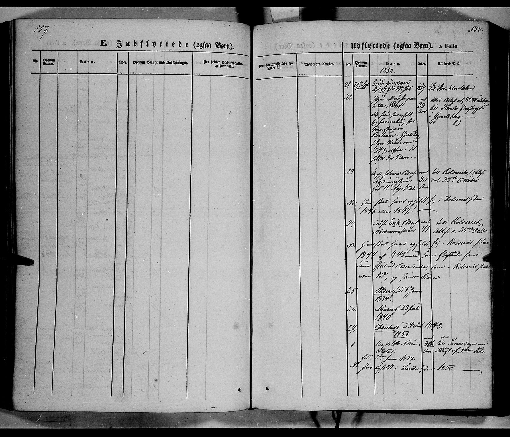 Ringebu prestekontor, AV/SAH-PREST-082/H/Ha/Haa/L0006: Parish register (official) no. 6, 1848-1859, p. 557-558