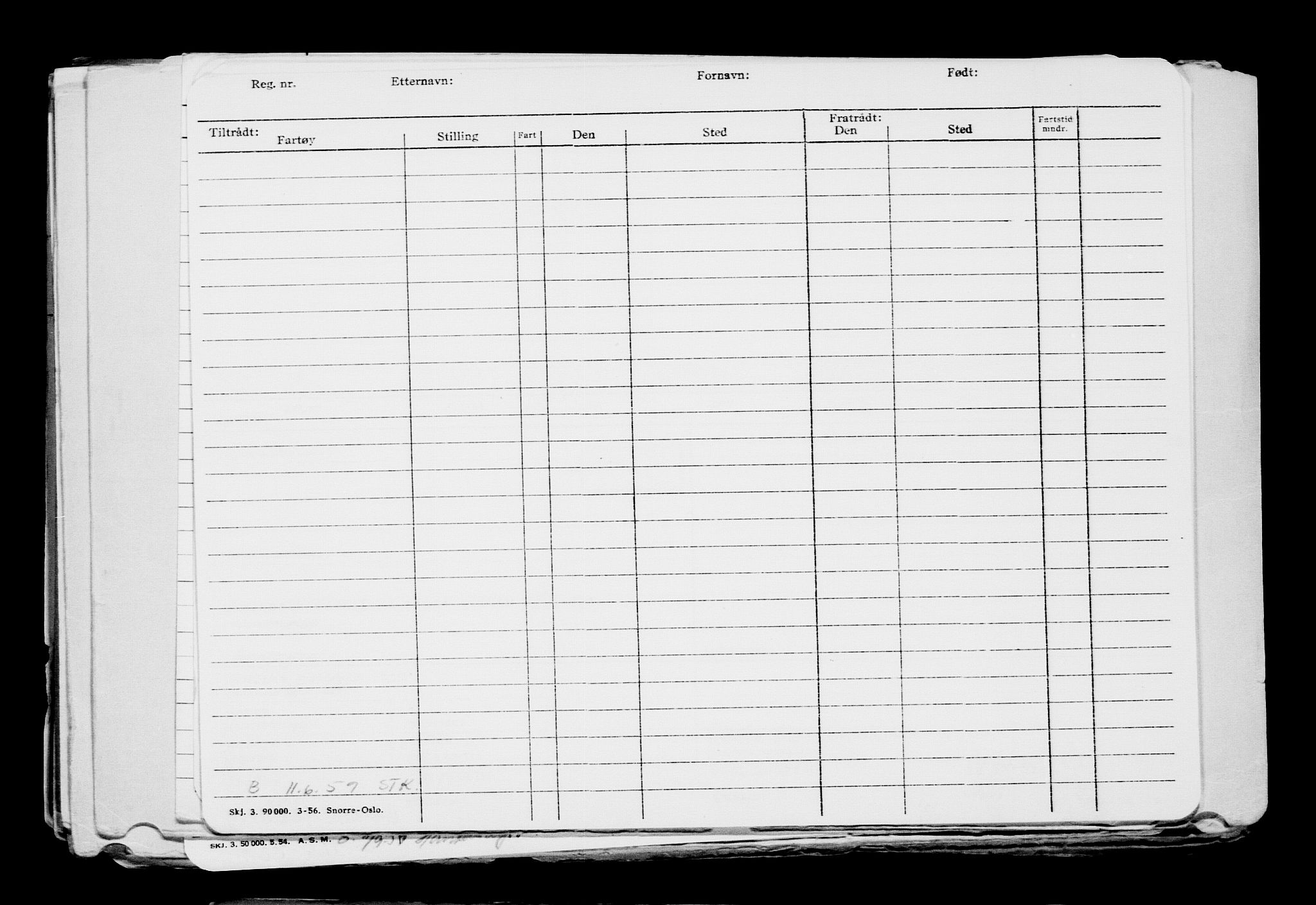 Direktoratet for sjømenn, RA/S-3545/G/Gb/L0213: Hovedkort, 1922, p. 298